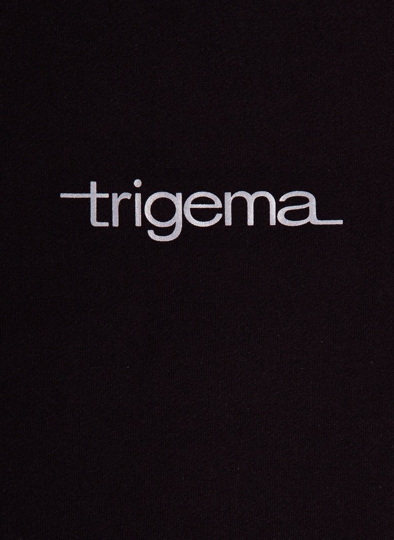 Trigema Trainingsbroek TRIGEMA sportbroek met tasje voor de mobiele telefoon (1-delig)