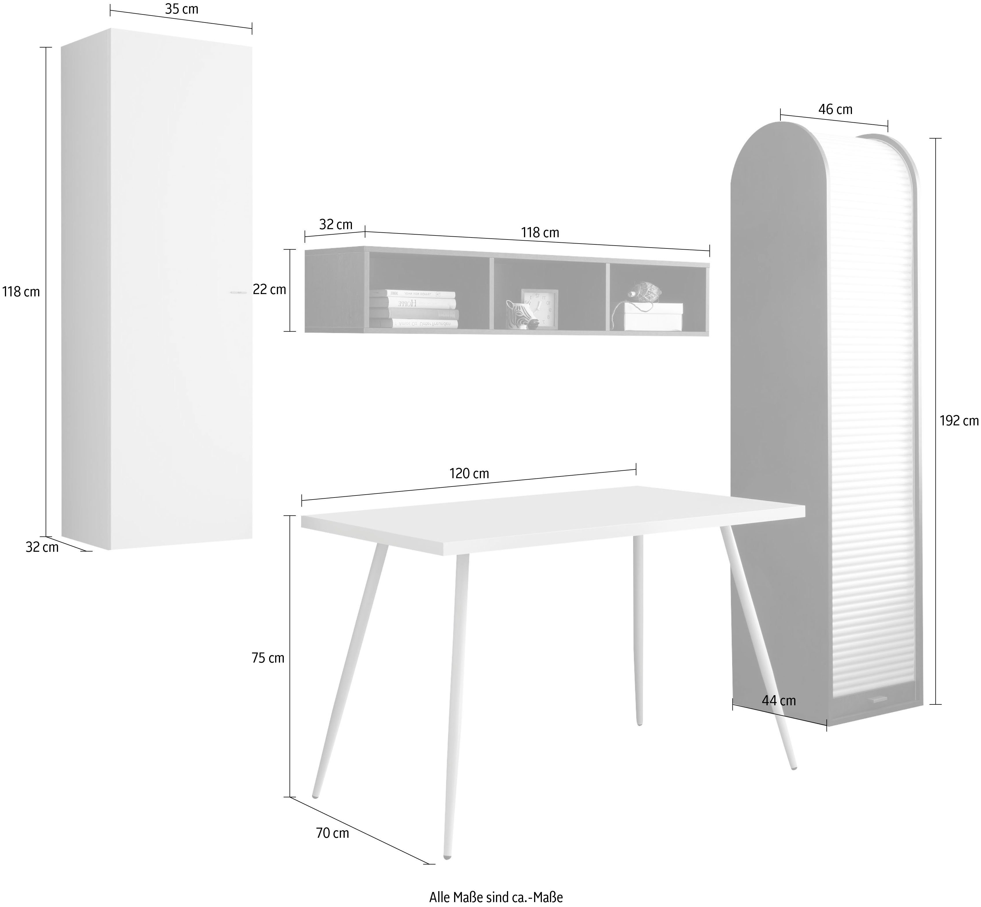 Mäusbacher Kantoormeubelset Big System Office (4-delig)