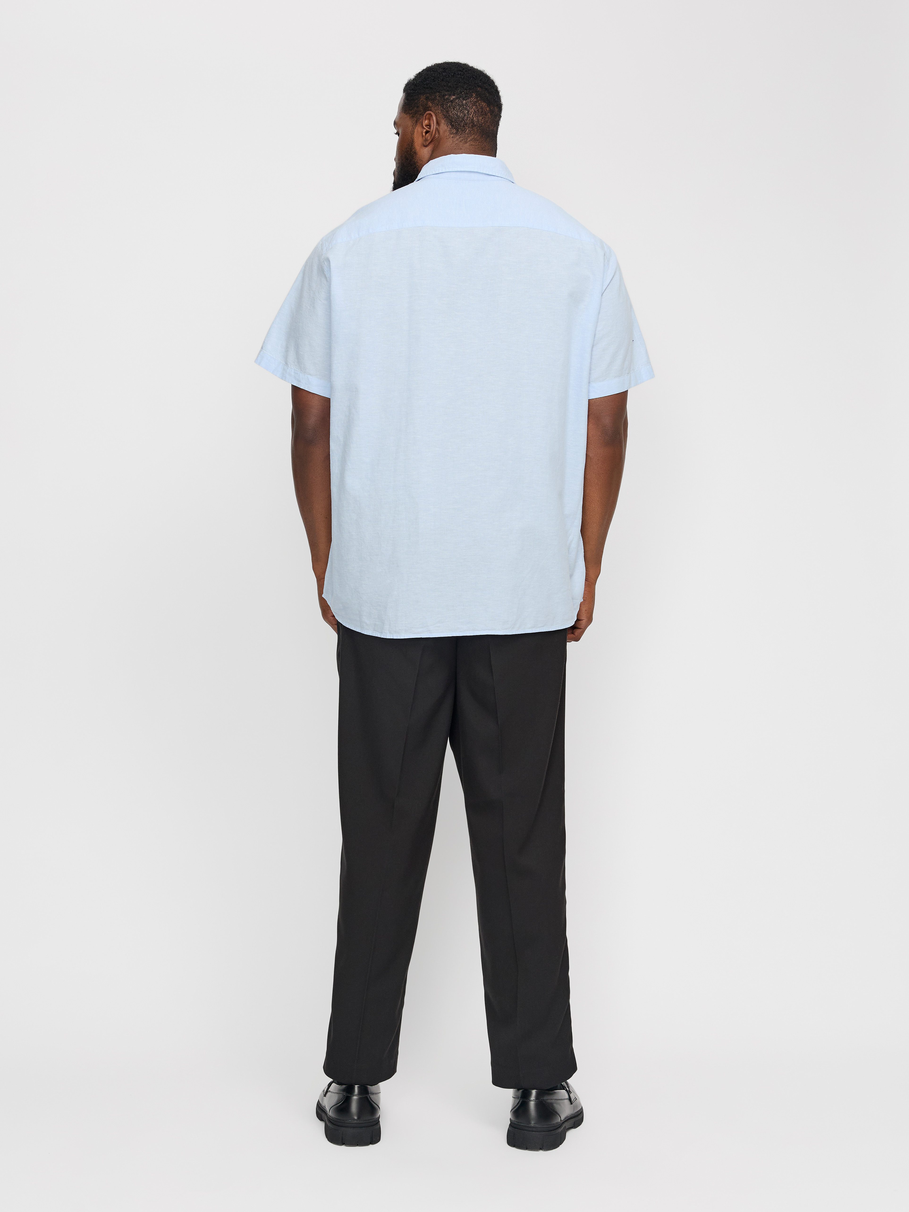 Jack & Jones PlusSize Overhemd met korte mouwen JJEBREEZE SHIRT SS SN PLS