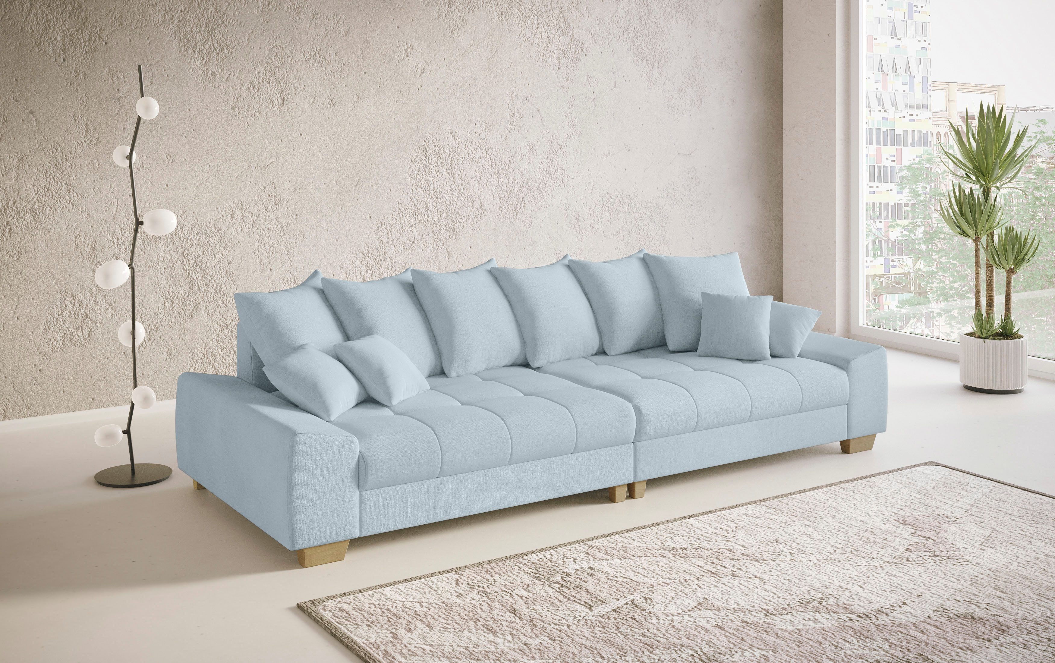 Mr. Couch Megabank Nikita II Optioneel met koudschuim bekleding, tot 140 kg belastbaar