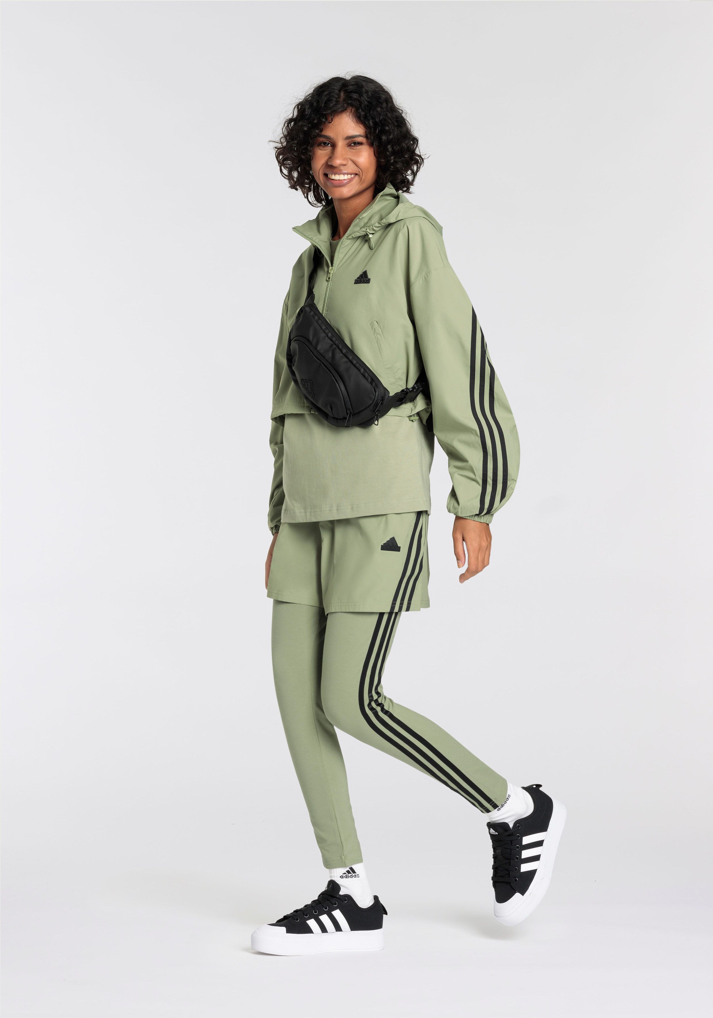 adidas Sportswear Legging W FI 3S LEGGING (1-delig)