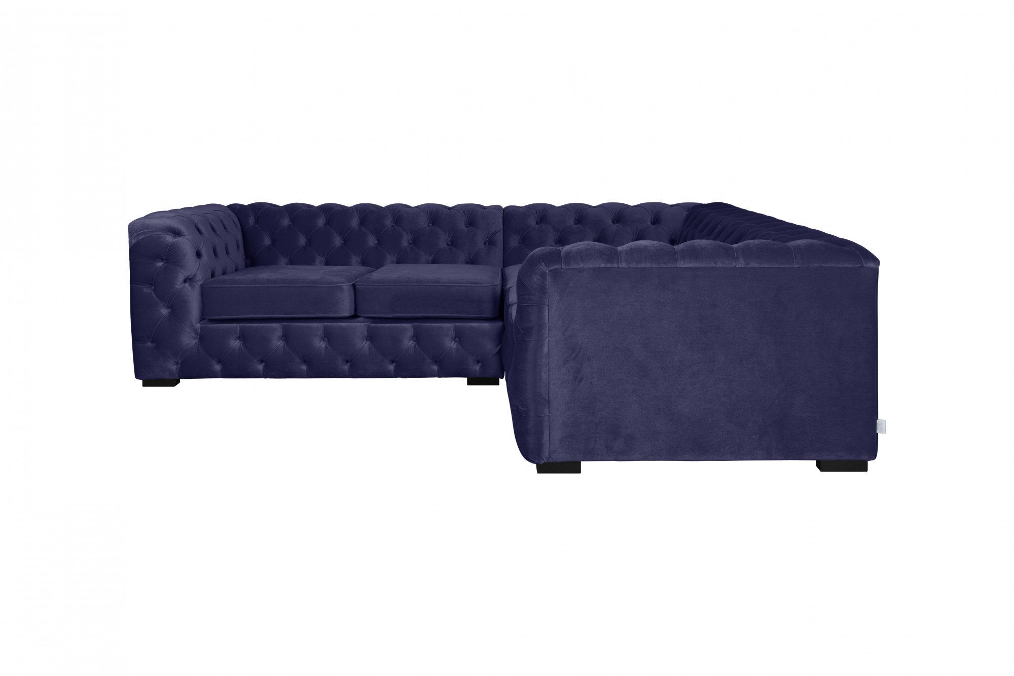 Guido Maria Kretschmer Home&Living Chesterfield-bank KALINA L-vorm hoogwaardig chesterfield design, zeer hoogwaardige afwerking