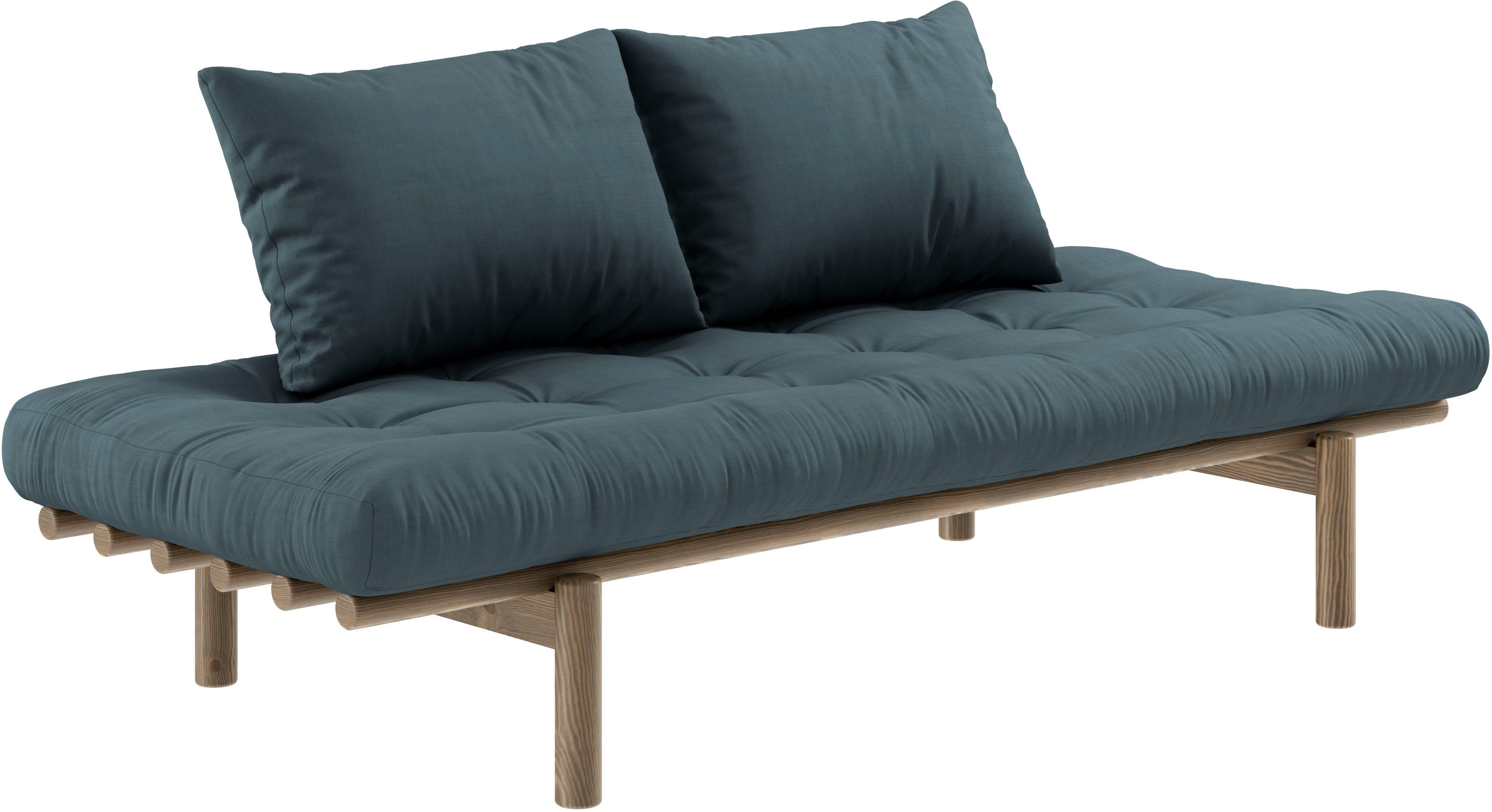 Karup Slaapbank Pace van massief grenenhout, incl. futonmatras (set, 2-delig)