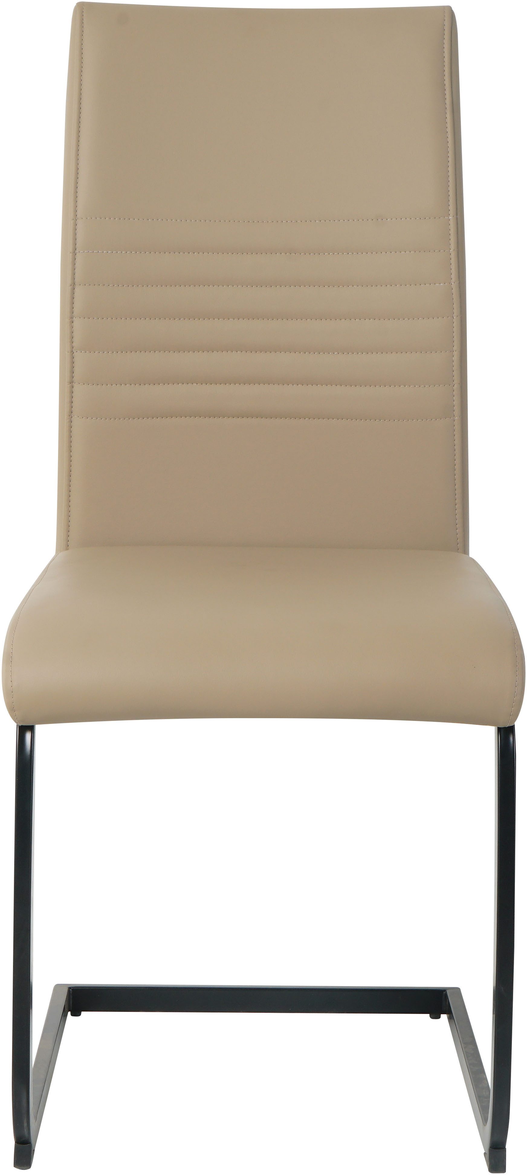 INOSIGN Vrijdragende stoel met golfvering (set, 2 stuks)