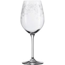 leonardo wijnglas chateau 410 ml, teqton-kwaliteit, 6-delig (set) wit