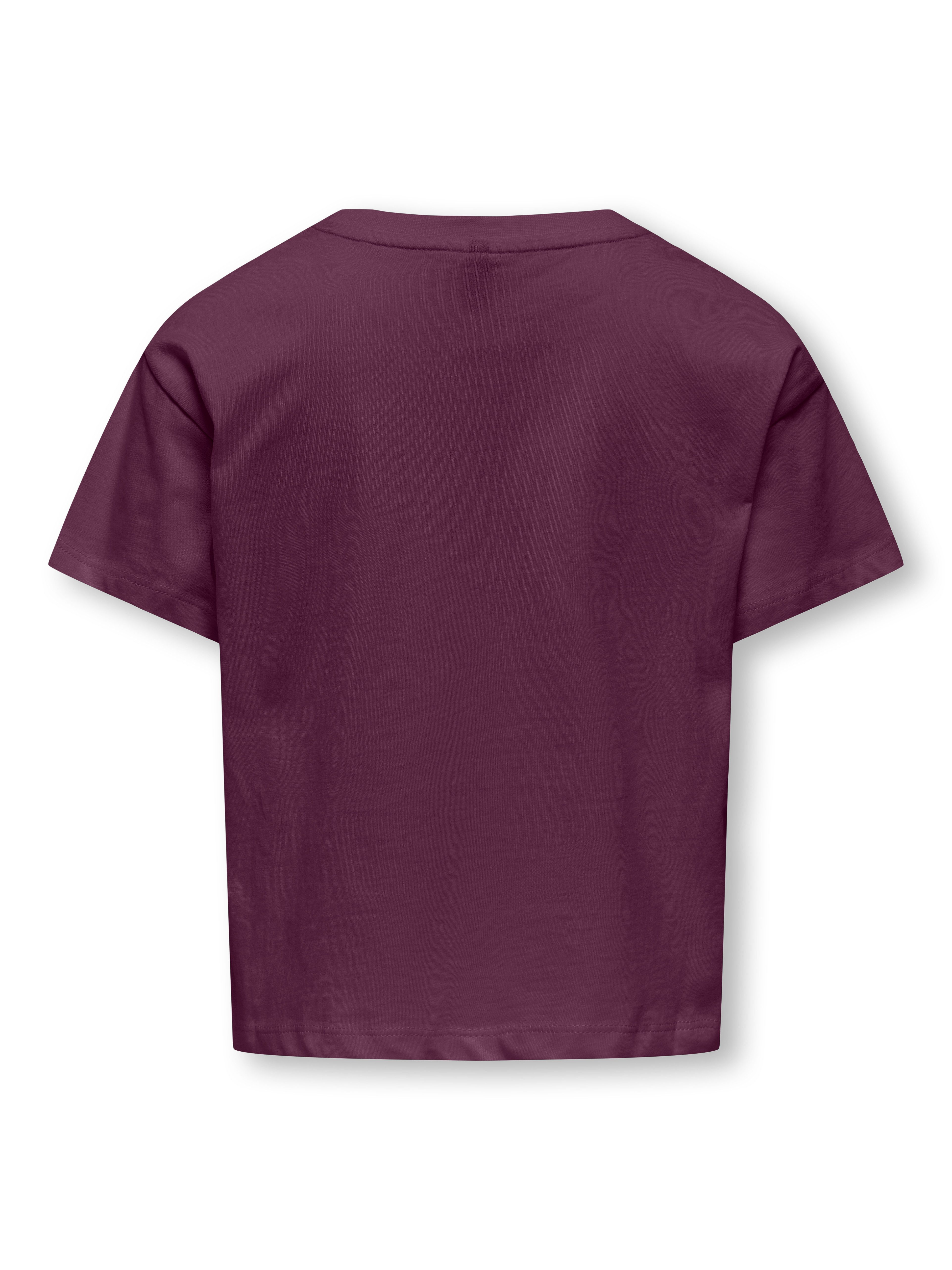 KIDS ONLY Shirt met korte mouwen KOGMAIKEN LIFE CROPHEART SS TOP JRS NOOS