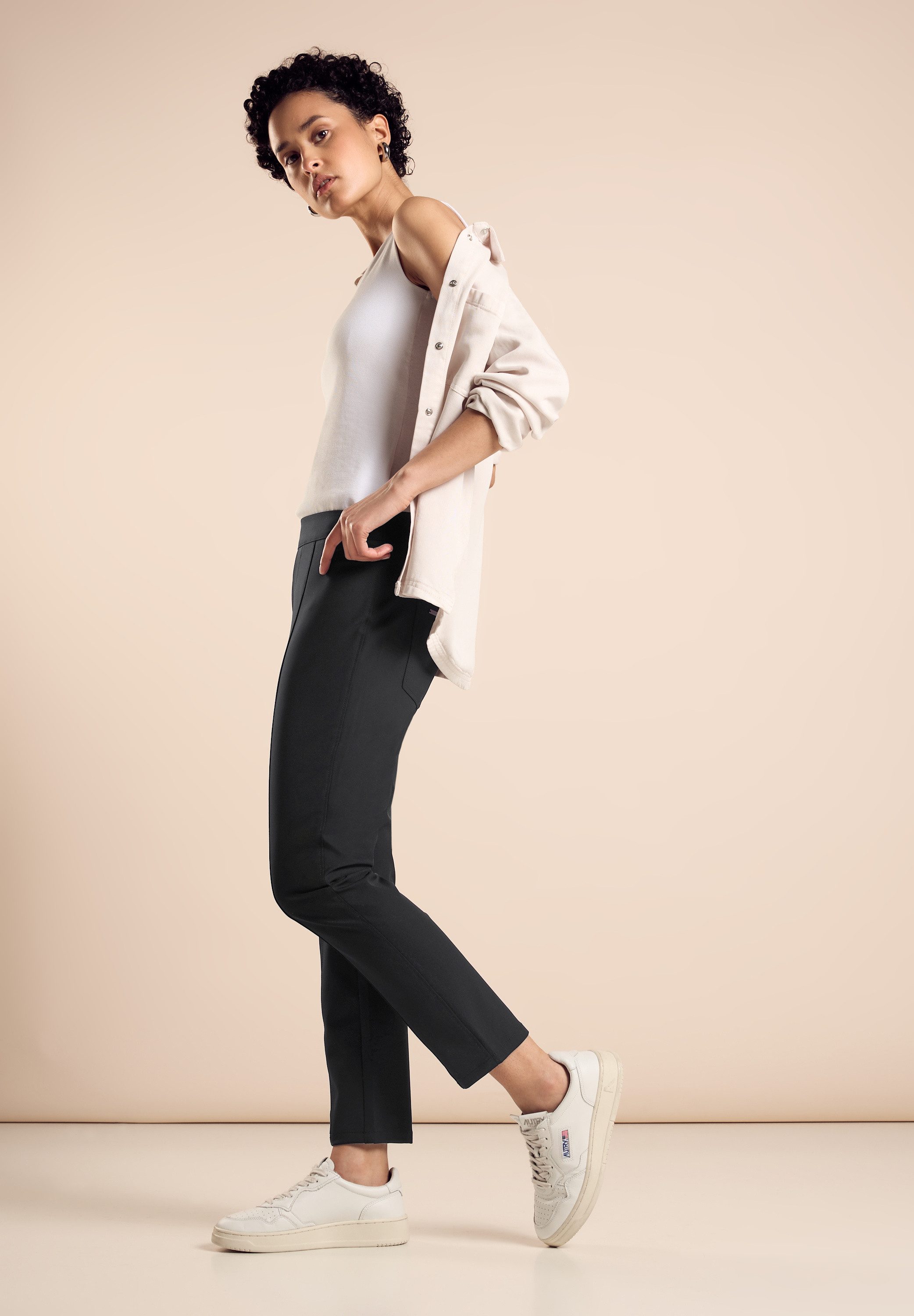STREET ONE 7/8 broek HOPE met stretchband
