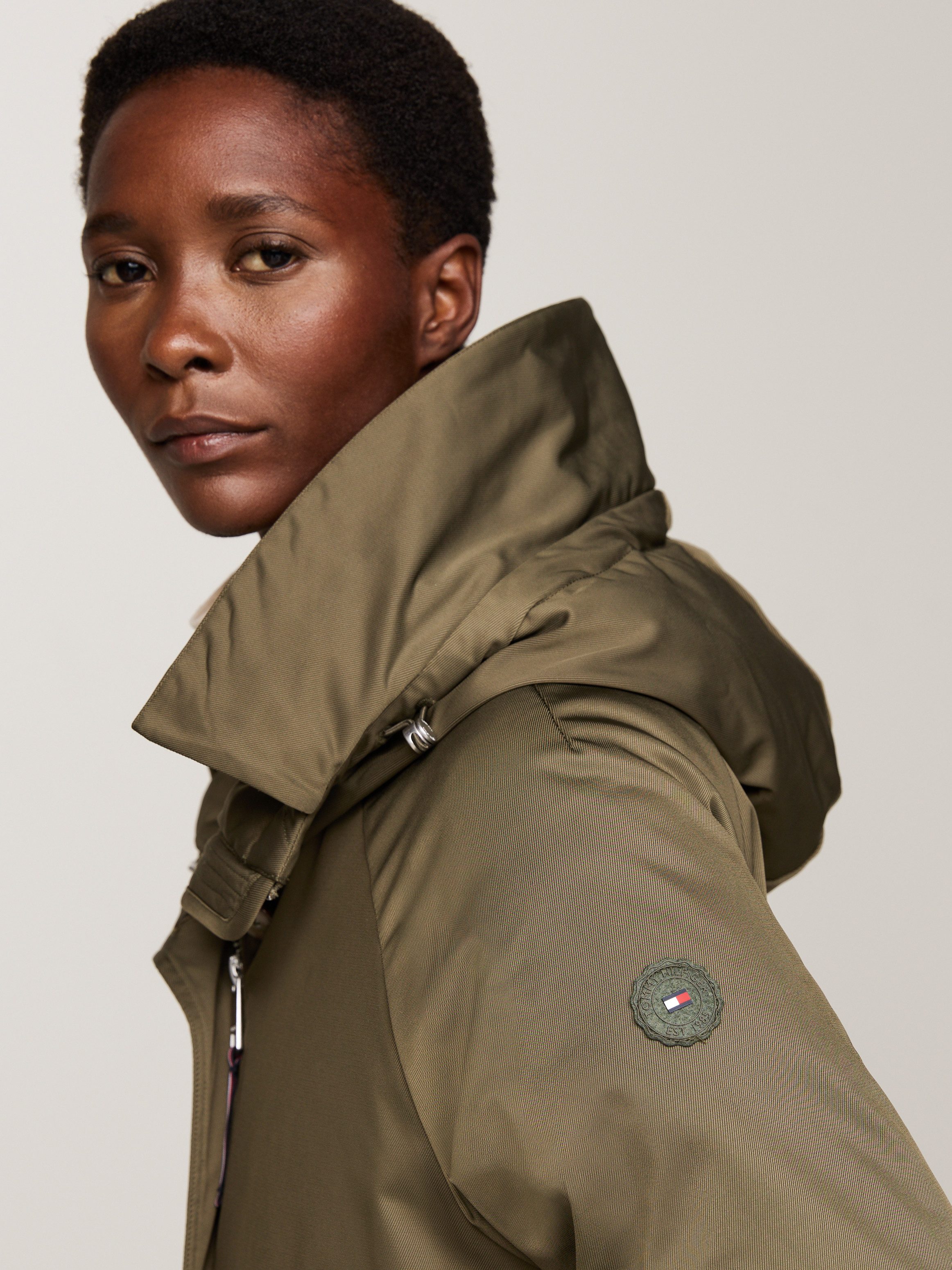 Tommy Hilfiger Parka met logopatch