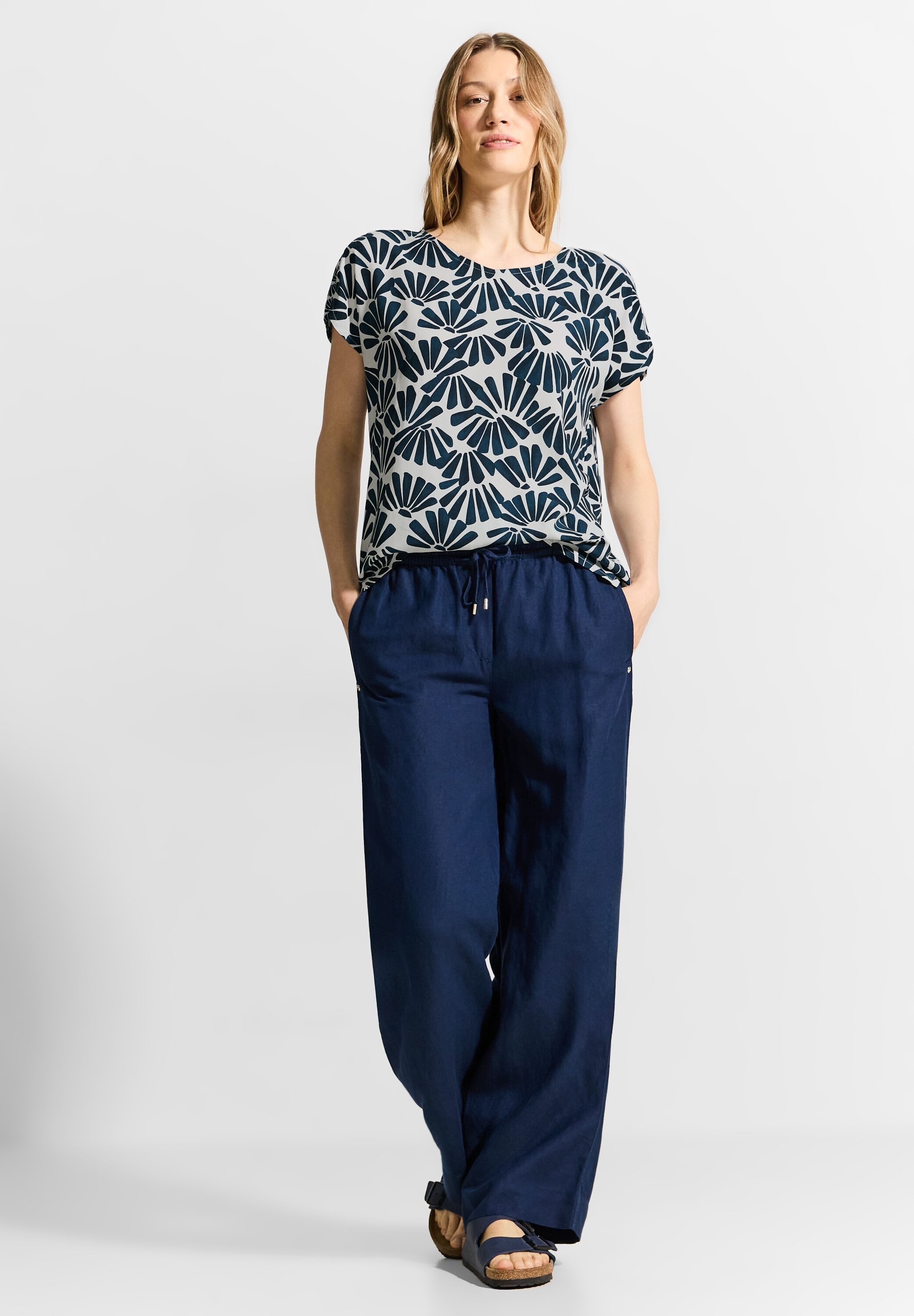 Cecil Blouse met korte mouwen met print all-over