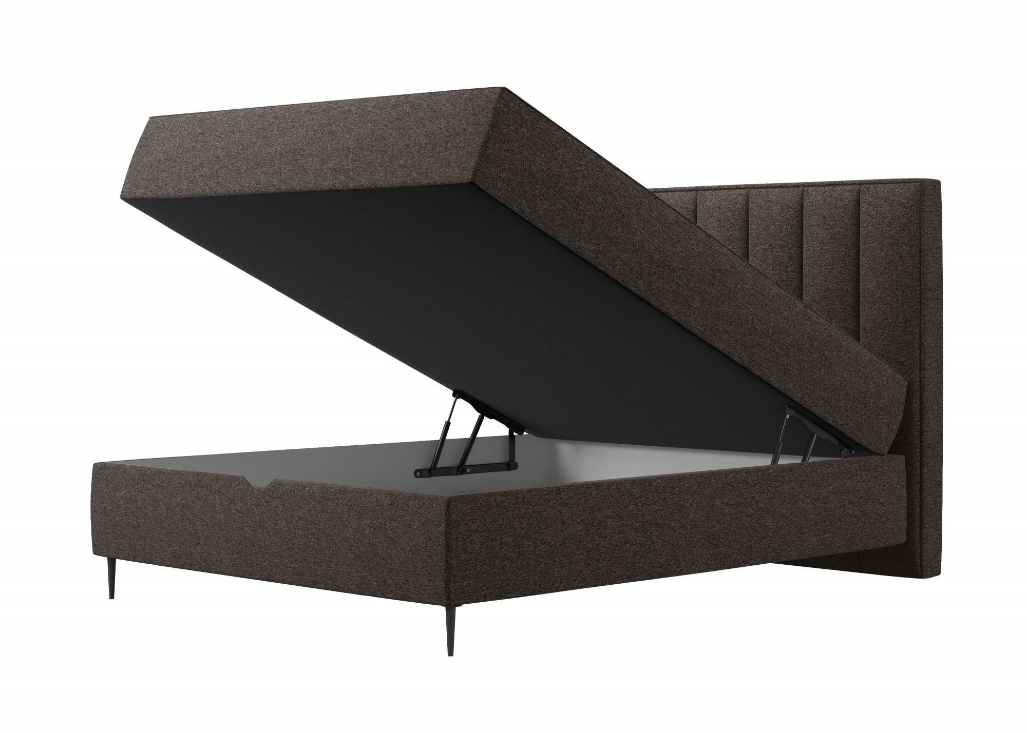 Places of Style Boxspring Rita met pocketveringsmatras en bedkist