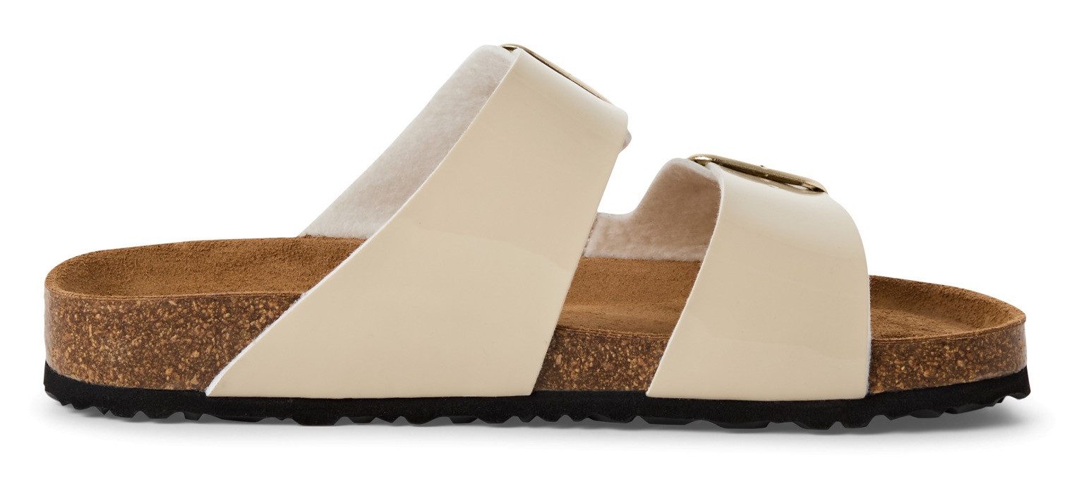Tamaris Slippers zomerschoen, slippers met gepolsterde binnenzool