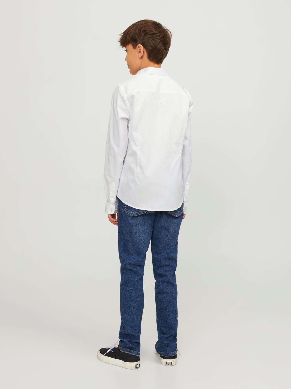 Jack & Jones Junior Overhemd met lange mouwen JPRPARMA SHIRT L/S NOOS JNR