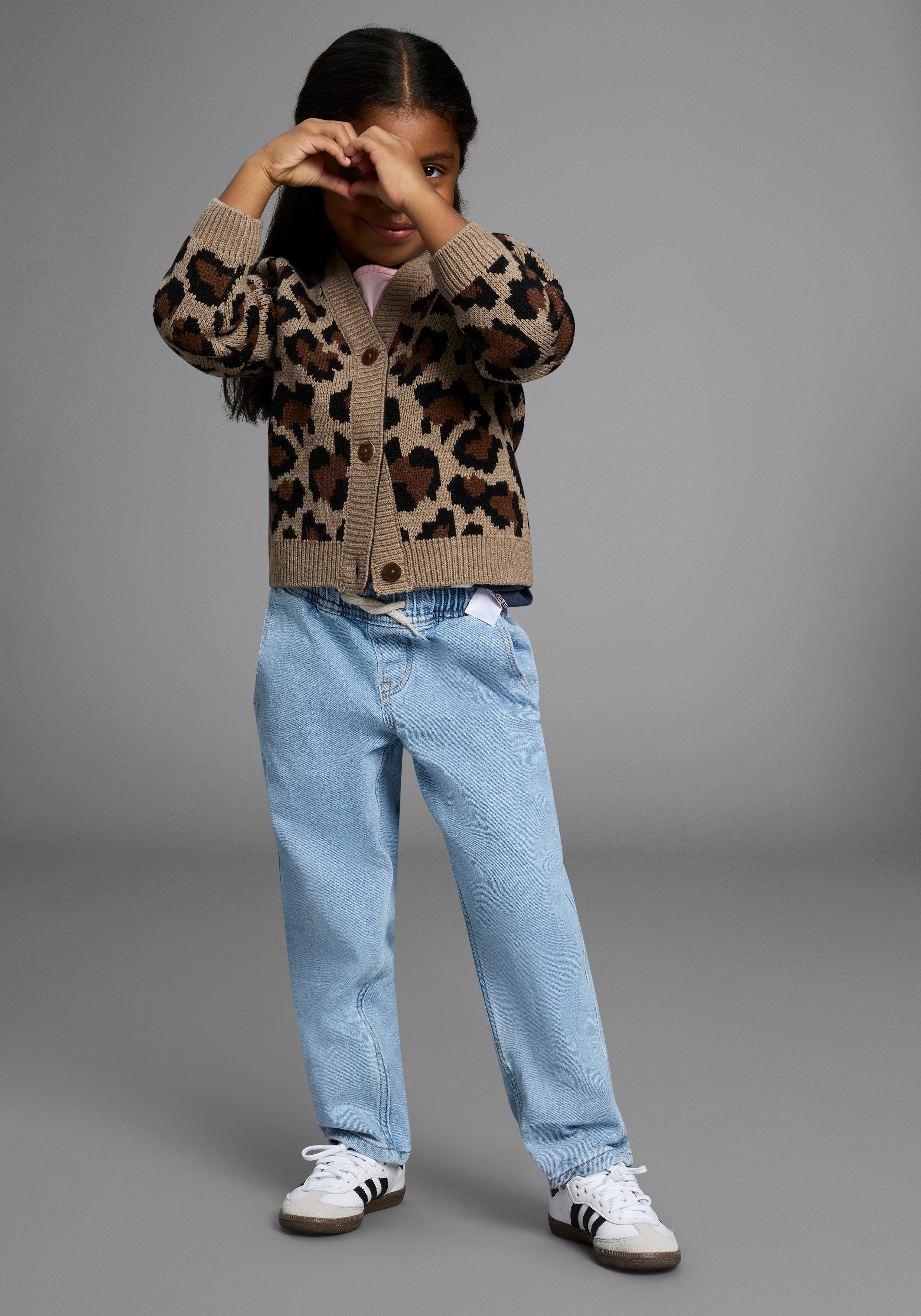 KIDSWORLD Vest met luipaardprint