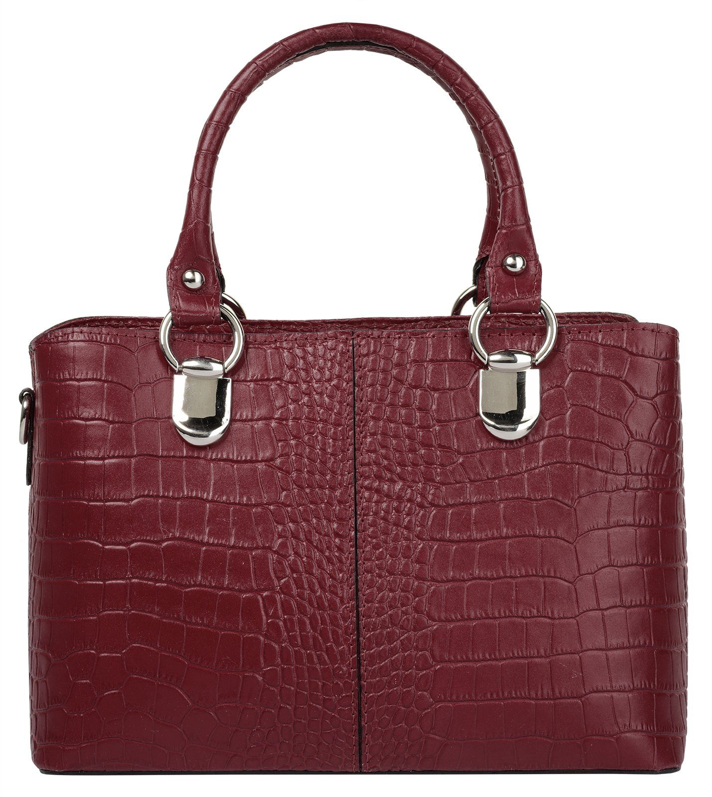 Cluty Schoudertas echt leer, made in italy