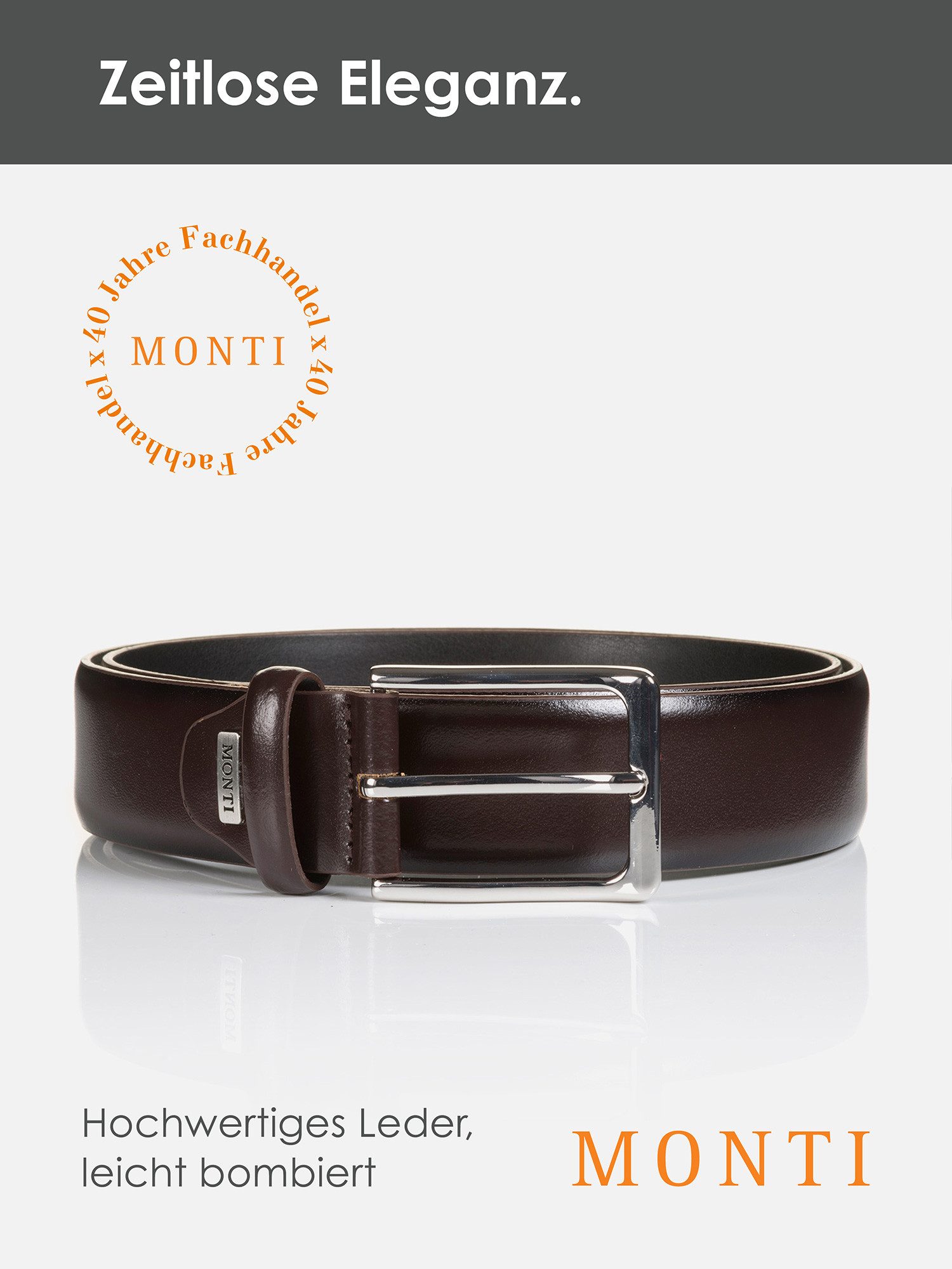 MONTI Leren riem Redding