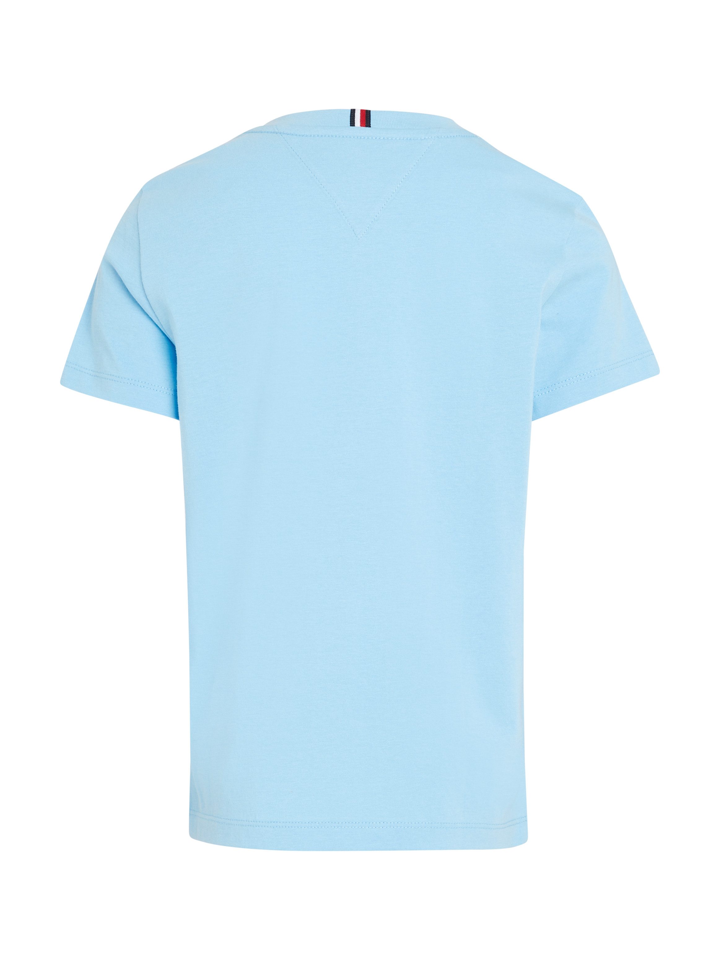 Tommy Hilfiger Shirt met korte mouwen MONOTYPE FLOCK REGULAR TEE SS Kinderen tot 16 jaar met logo-opdruk