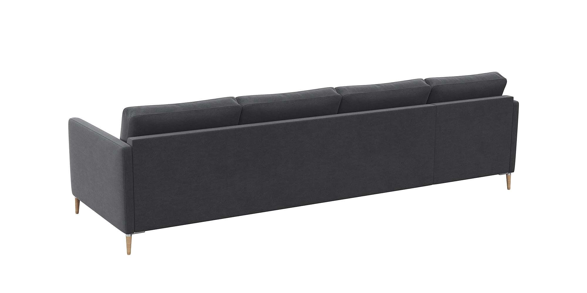 FLEXLUX Hoekbank Fiore, super zitcomfort door koudschuim in de zitting, L-vorm