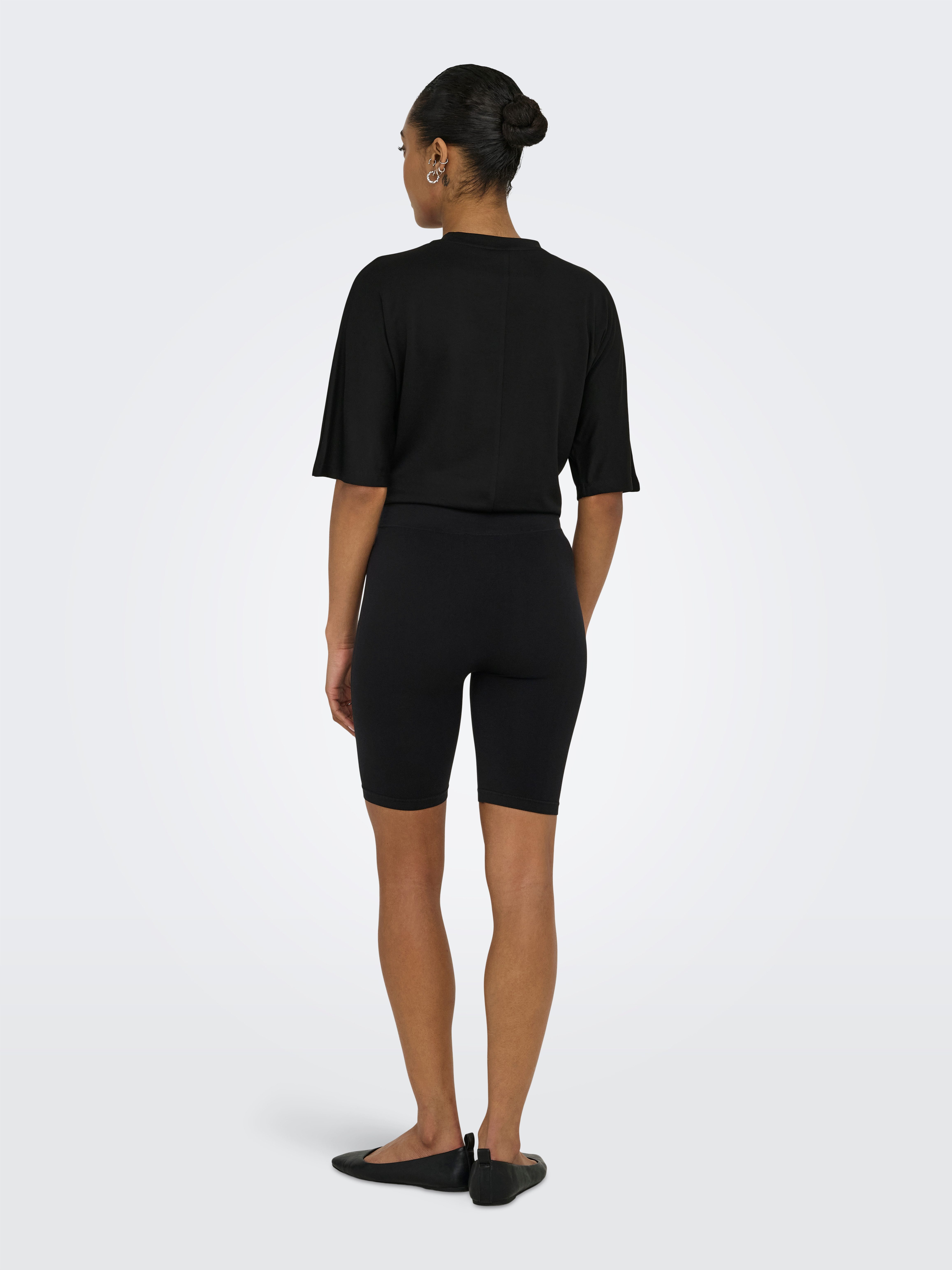 Only Fietsbroekje ONLVICKY SEAMLESS MIDI SHORTS 2-PACK ACC (Set van 2)