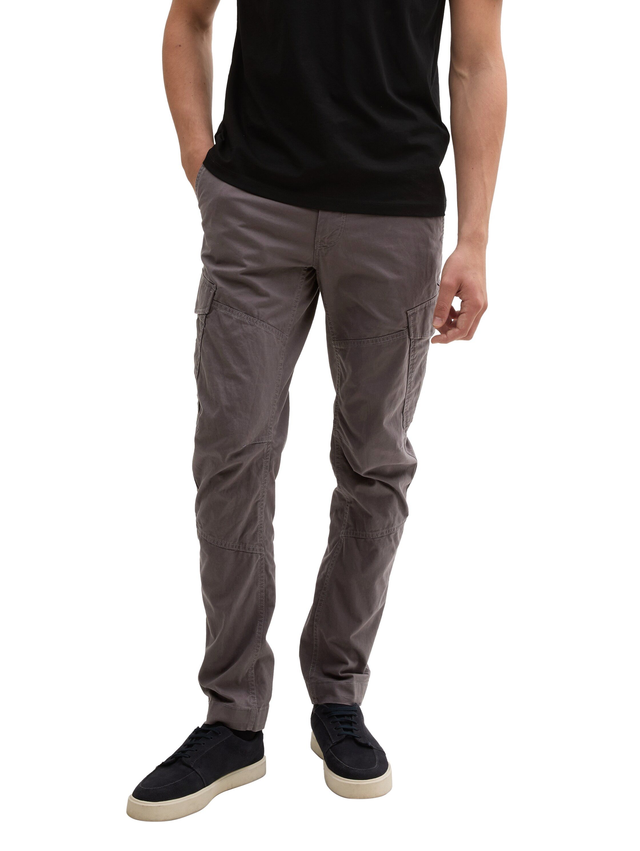 Tom Tailor Denim Cargobroek met zakken heren cargobroeken maat XL grijs