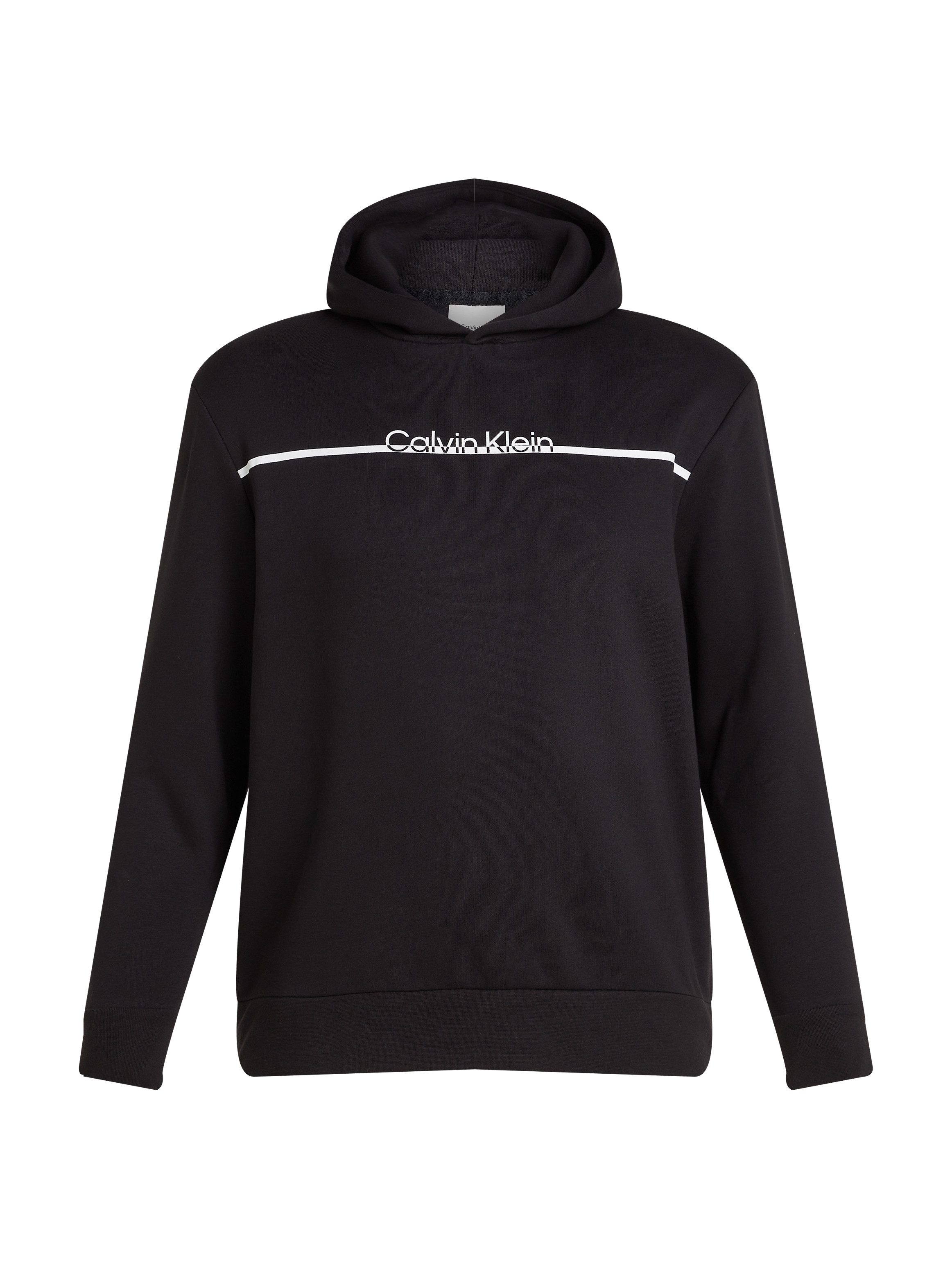 Calvin Klein Sweatshirt BT_SPLIT LINE LOGO HOODIE in grote maten met logoprint