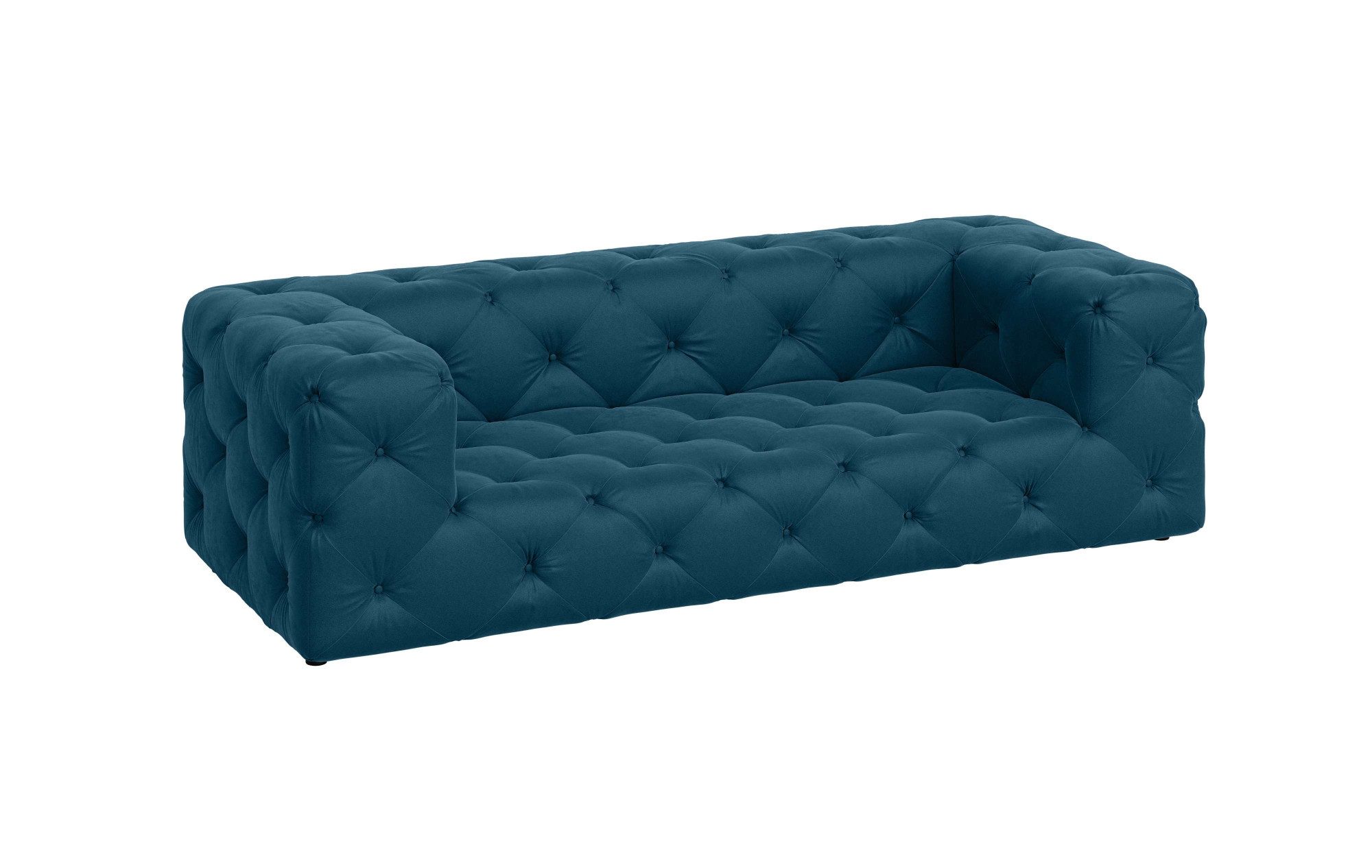Places of Style 3-zitsbank FOLLINA 3-zits bank met klassieke chesterfield knoopverwerking