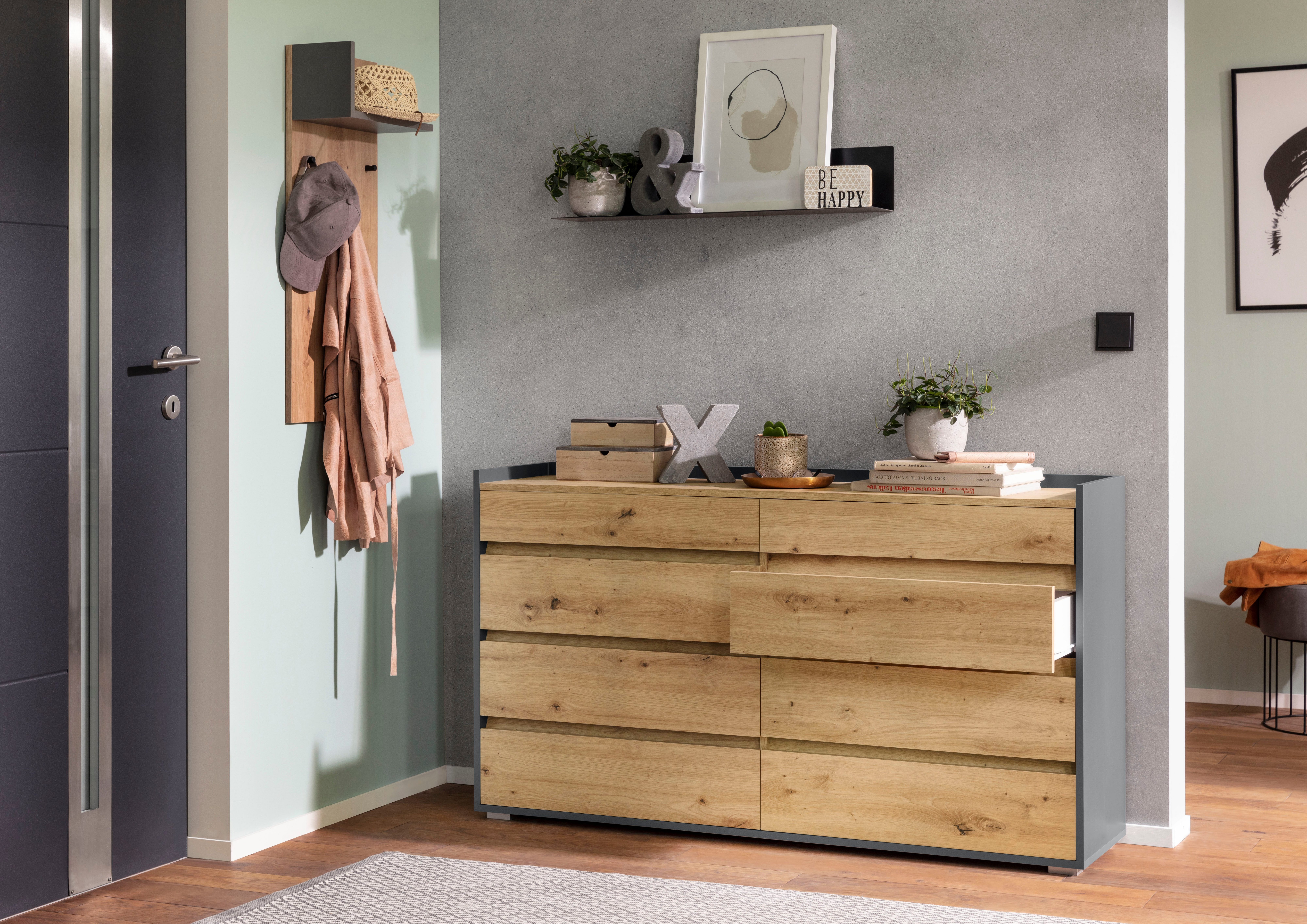 INOSIGN Kapstokpaneel Kosmo Met hoedenplank, breedte 35 cm