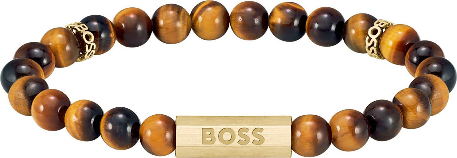 Boss Armband SPHERE, 1580661M heren armbanden maat M bruin