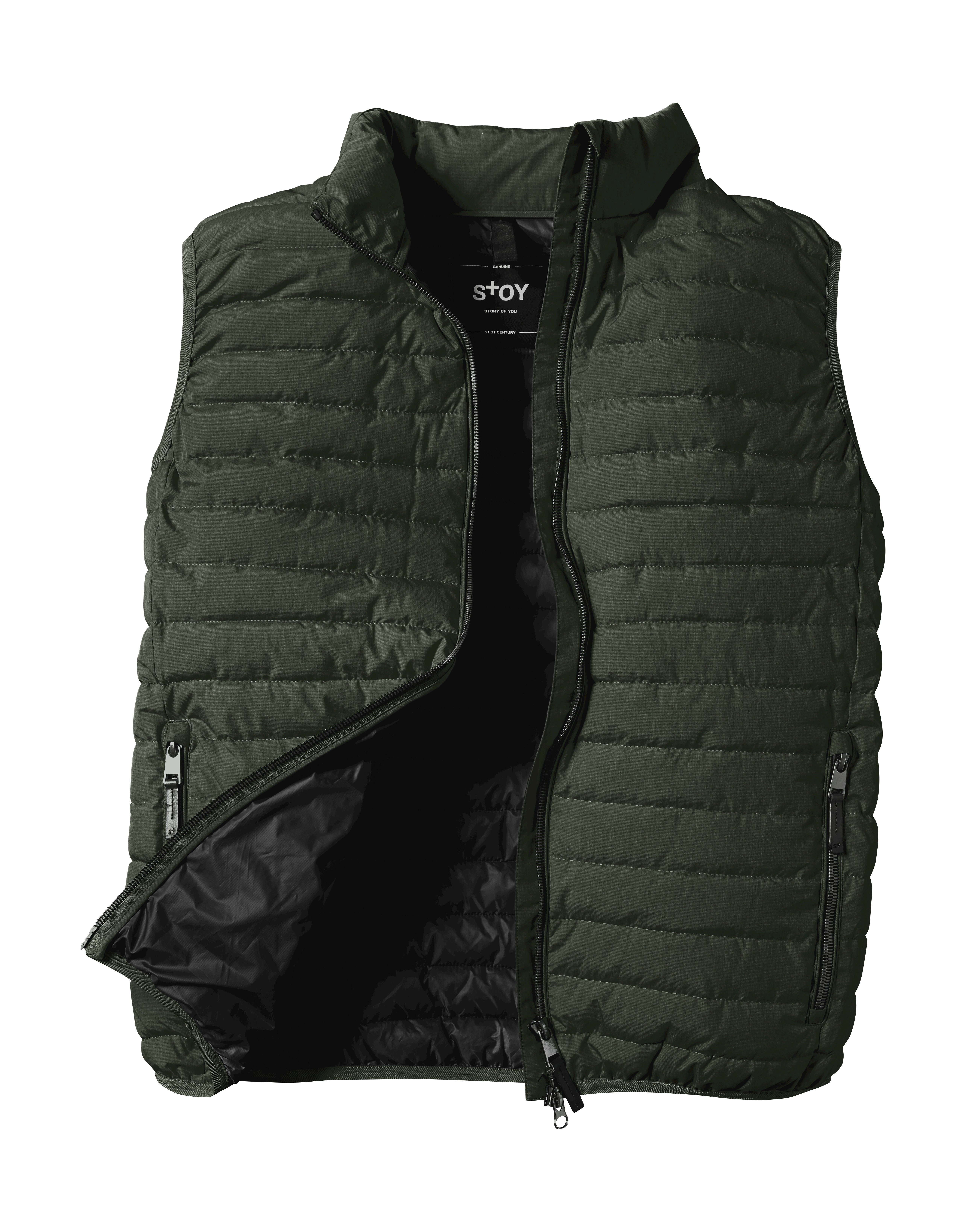 STOY Bodywarmer STS 10 MN QLTD VST Lichte, waterafstotende herenbodywarmer, milieuvriendelijk geïmpregneerd