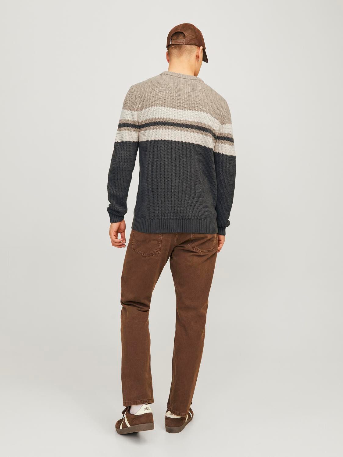 Jack & Jones Trui met ronde hals JJSANDER KNIT CREW NECK