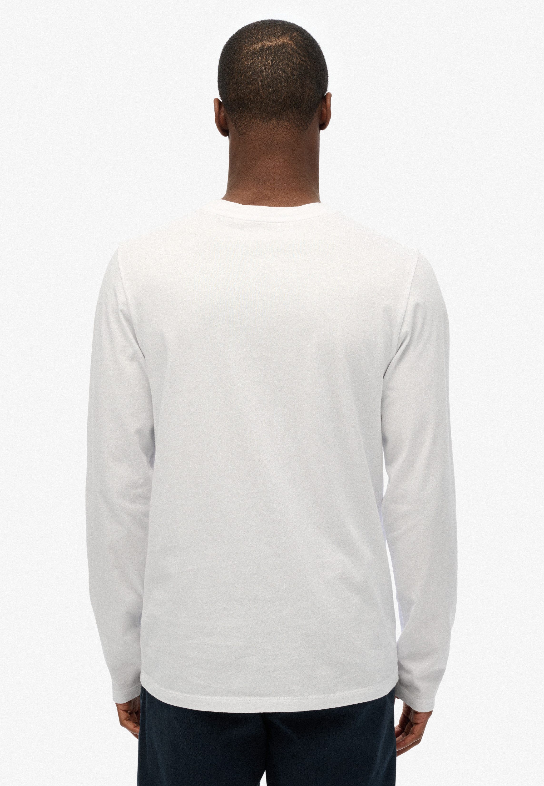 Superdry Shirt met lange mouwen CLASSIC ESSENTIAL TOP