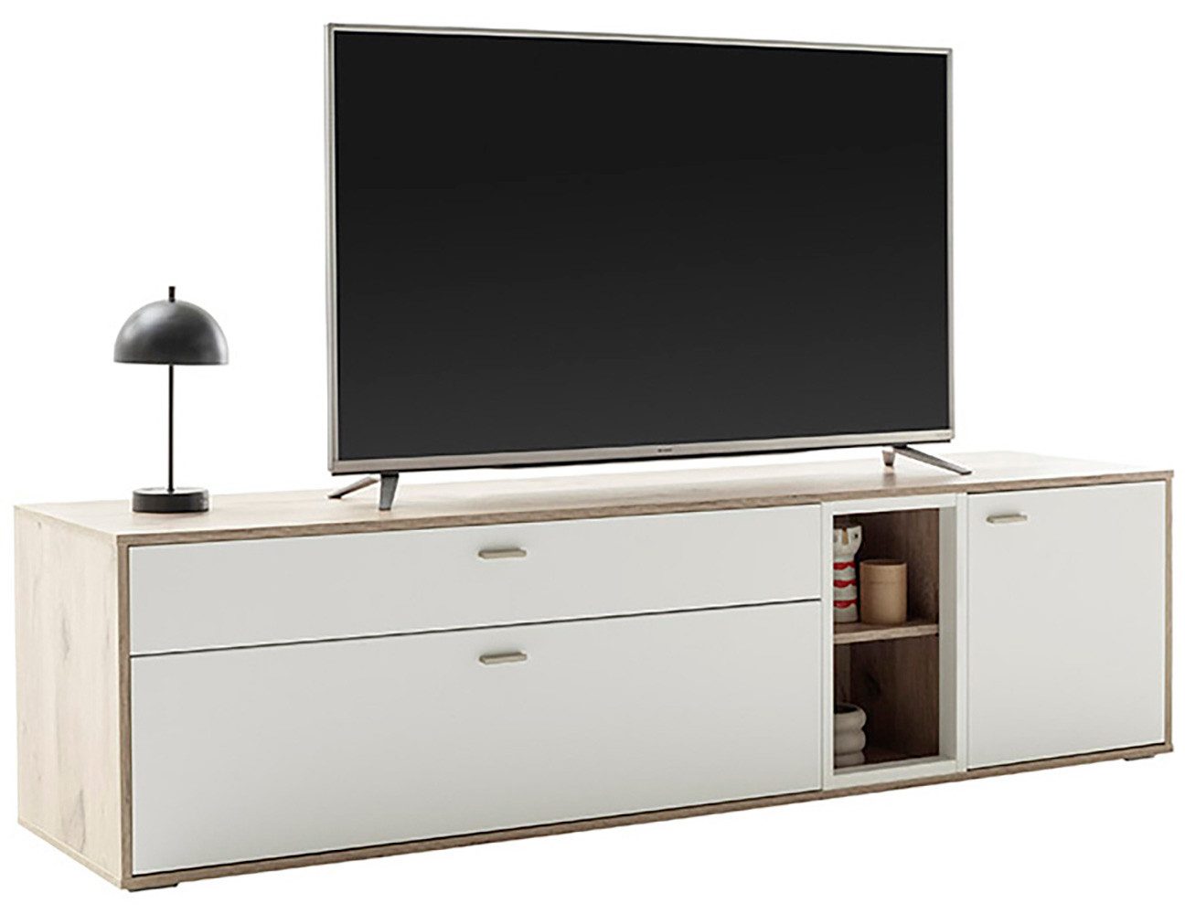 MCA furniture Tv-meubel SANTERNO met 1 deur, 2 lades, open vakken, tv tot 80 inch
