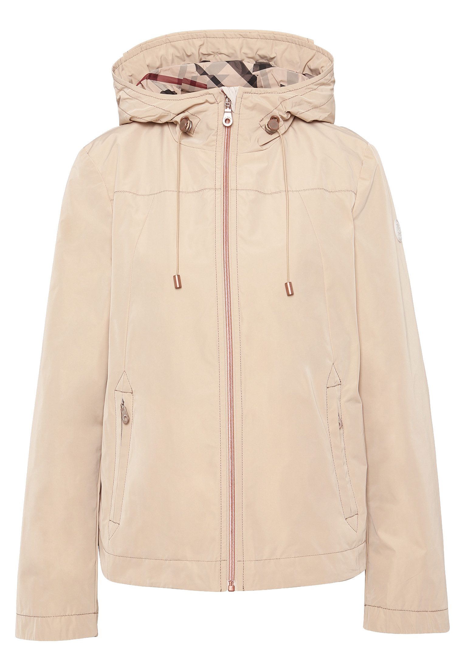 Gil Bret Outdoorjack met een capuchon