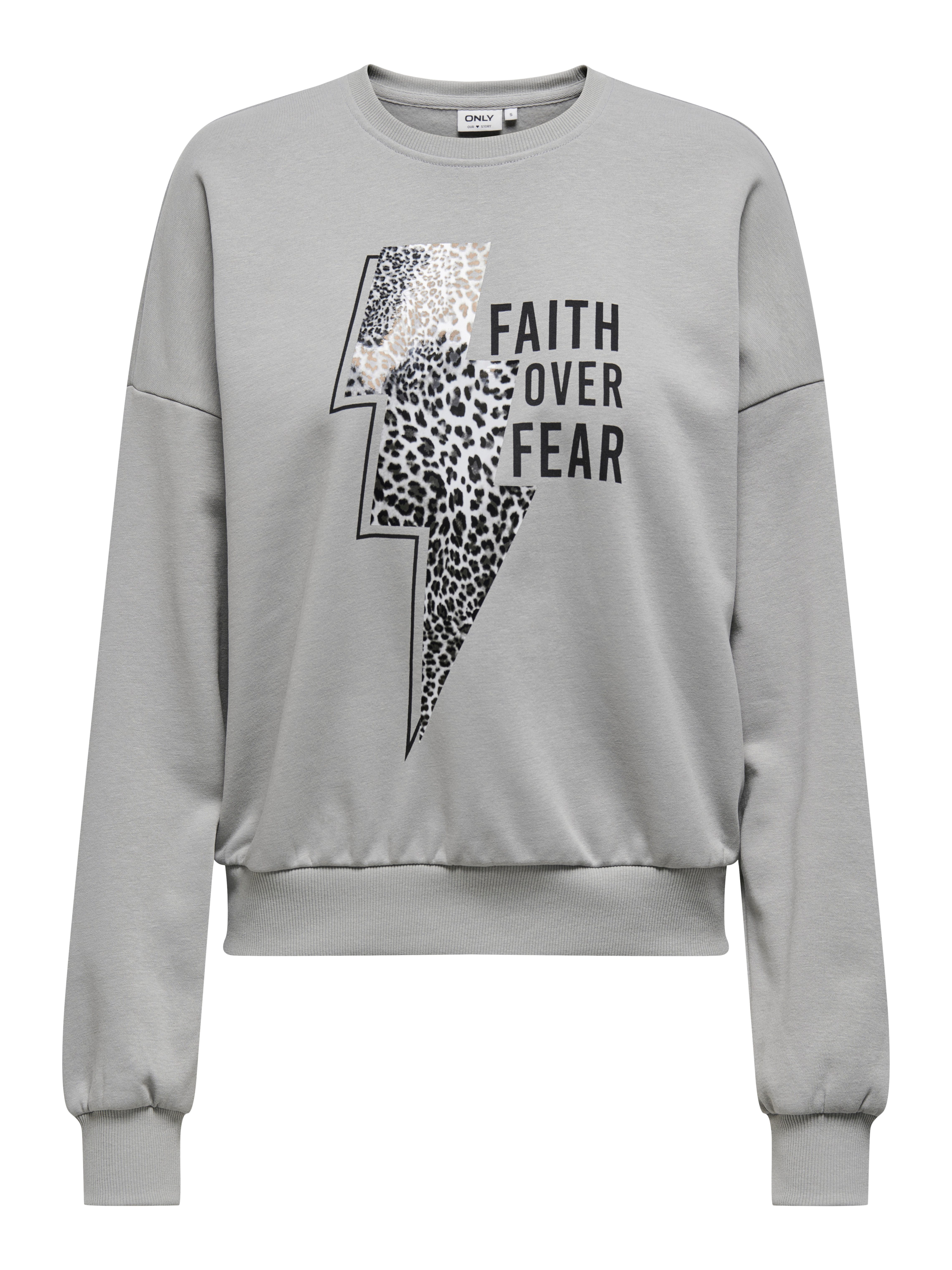 Only Sweatshirt ONLRUNA L/S O-NECK BOX CC SWT