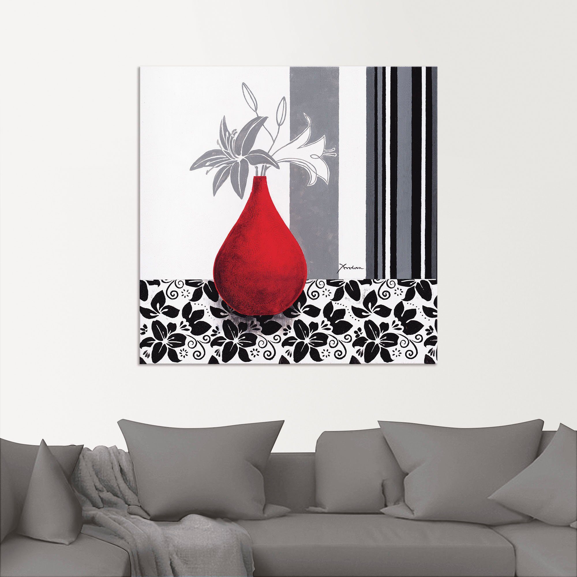 Artland Artprint Bloemmotief als artprint van aluminium, artprint voor buiten, poster in diverse formaten