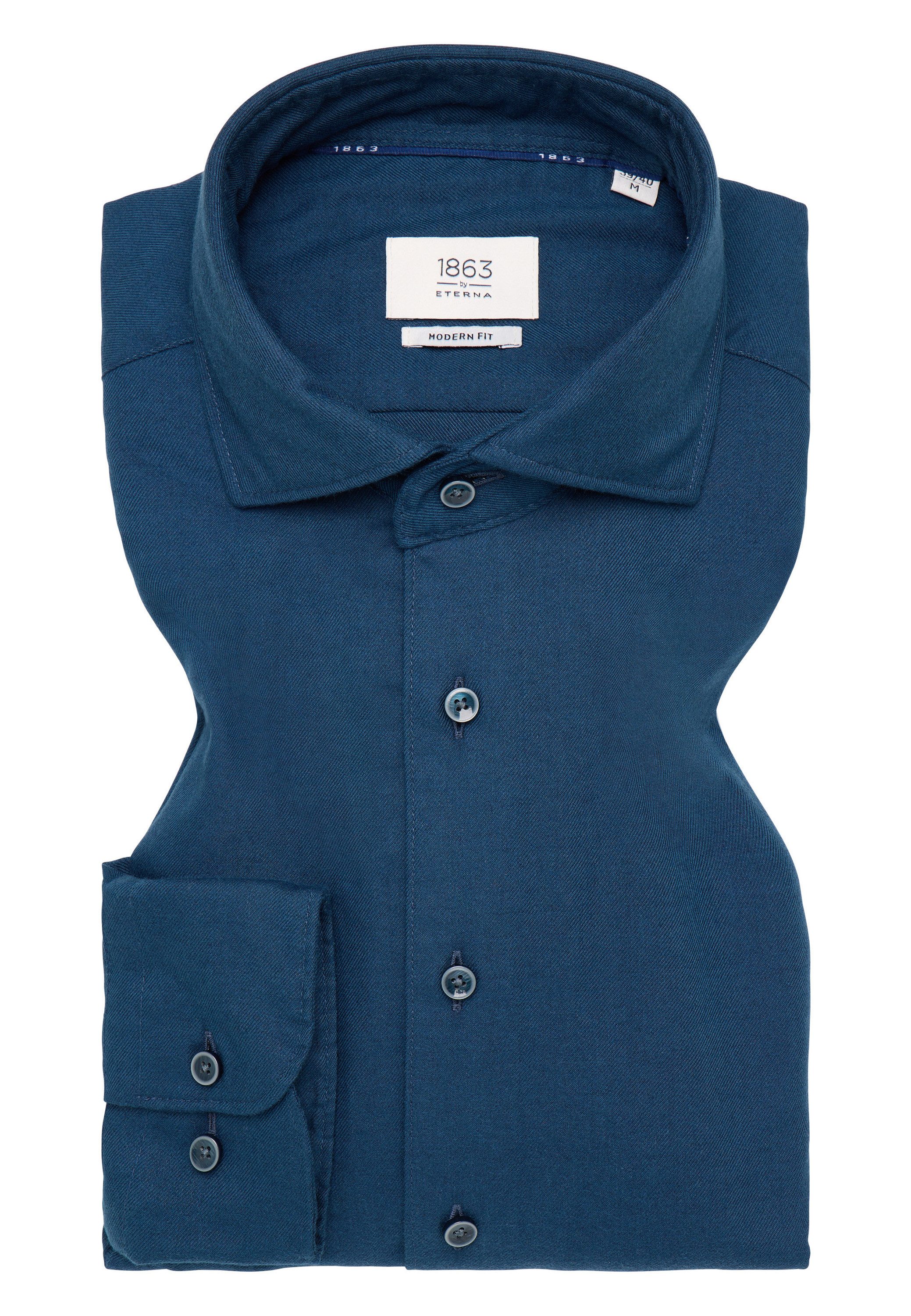 Eterna Overhemd met lange mouwen MODERN FIT EASY IRON (gemakkelijk te strijken)