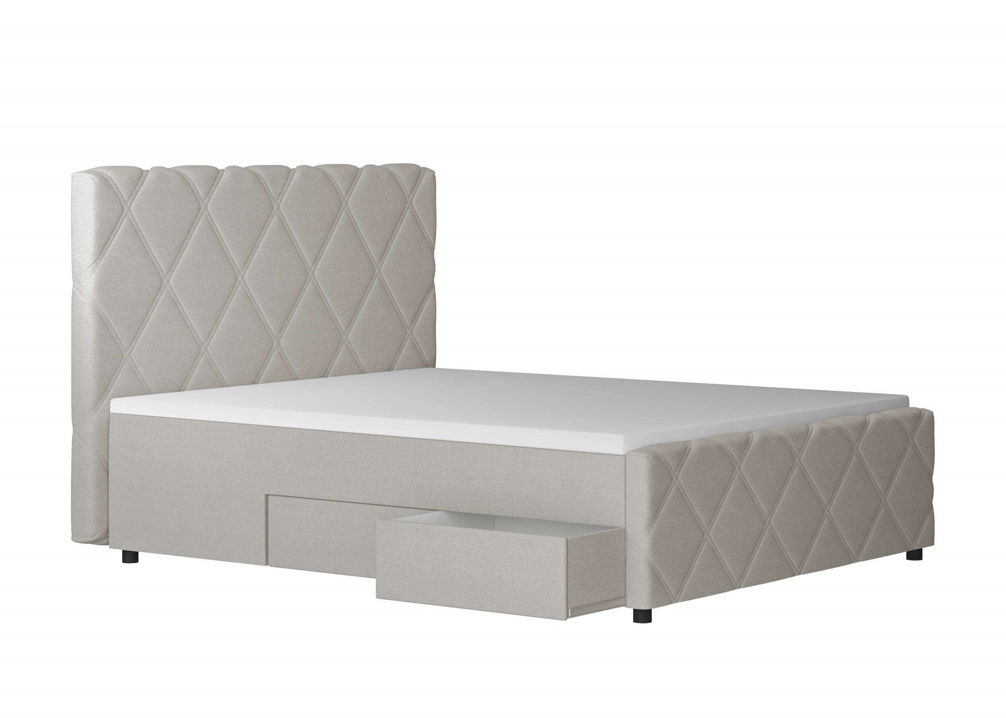 INOSIGN Boxspring Mona met 4 lades