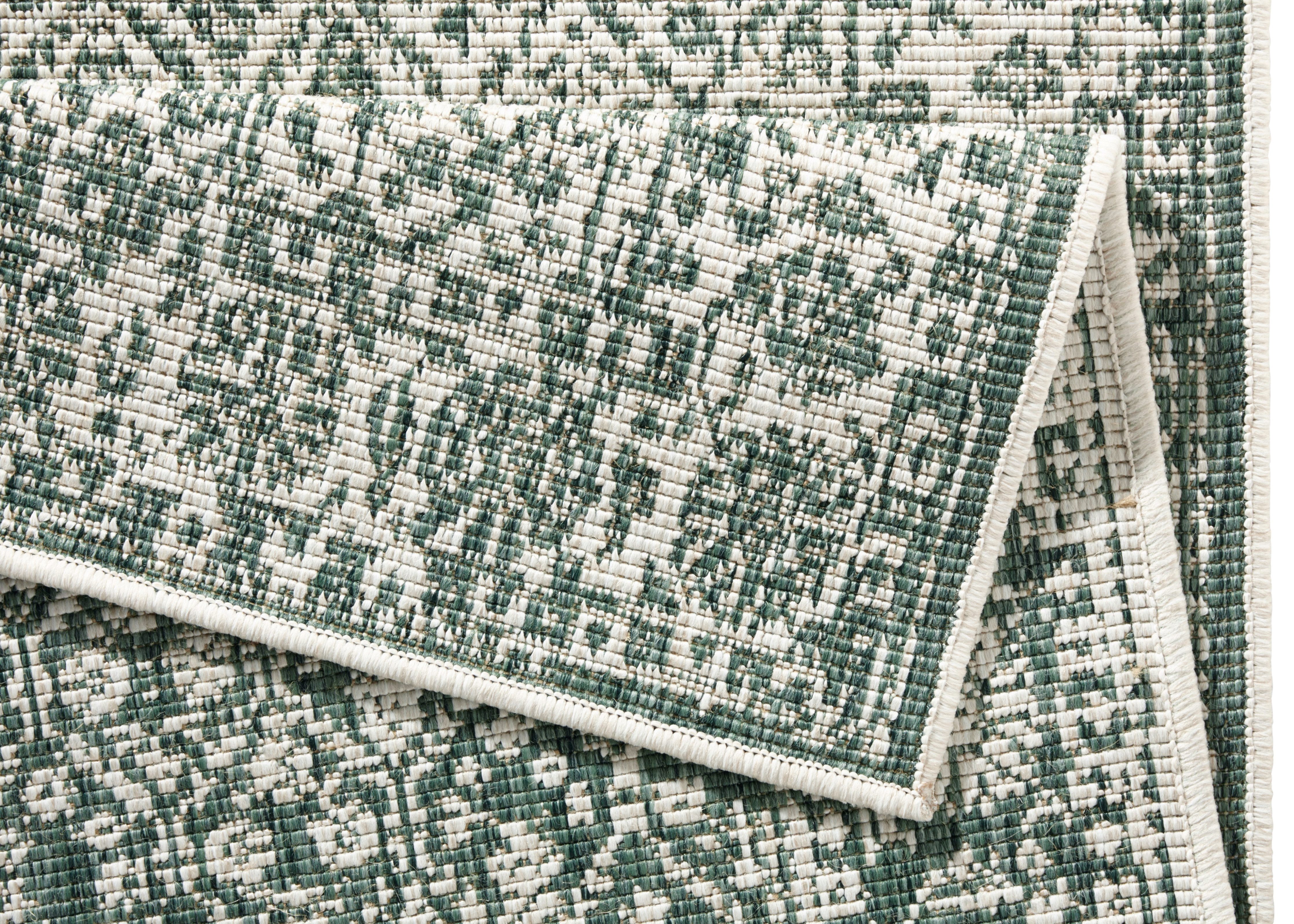 NORTHRUGS Vloerkleed Curacao Binnen- en buitengebruik, loper, weerbestendig, balkon, woonkamer, waterbestendig