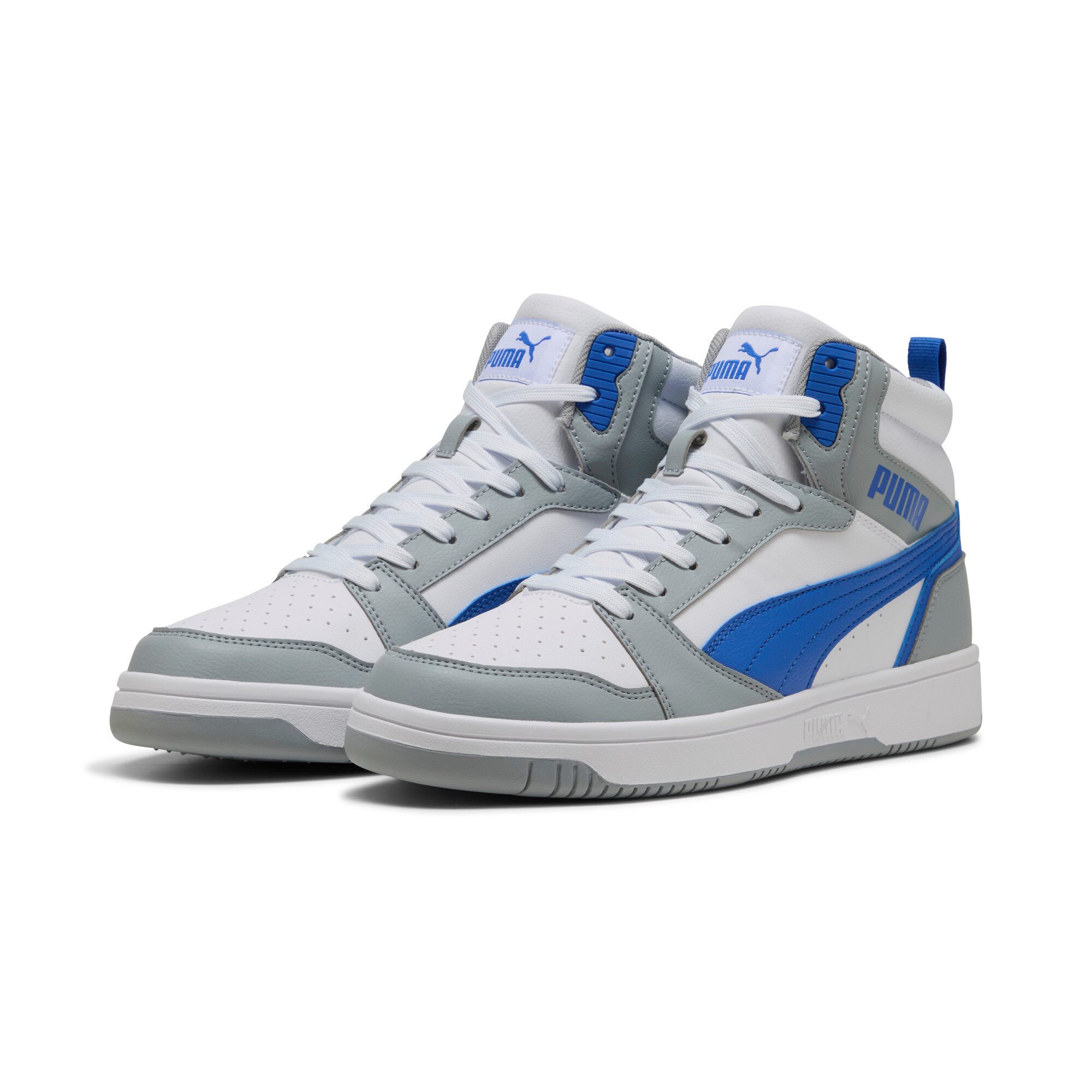 PUMA Sneakers REBOUND V6 jongens hoge sneakers maat 43 grijs