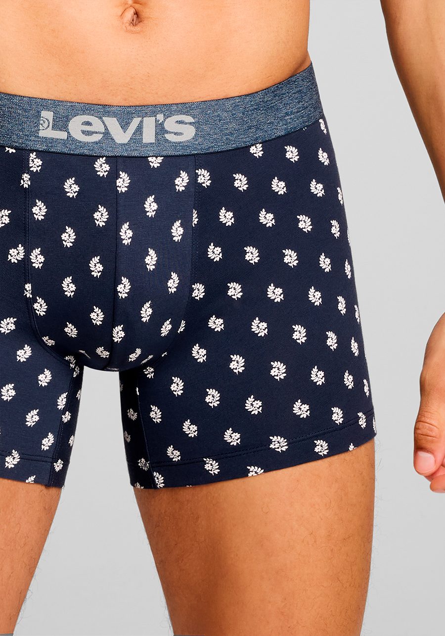 Levi's® Boxershort LEVIS MEN DENIM GEO BOXER BRIEF 2P (Set van 2)