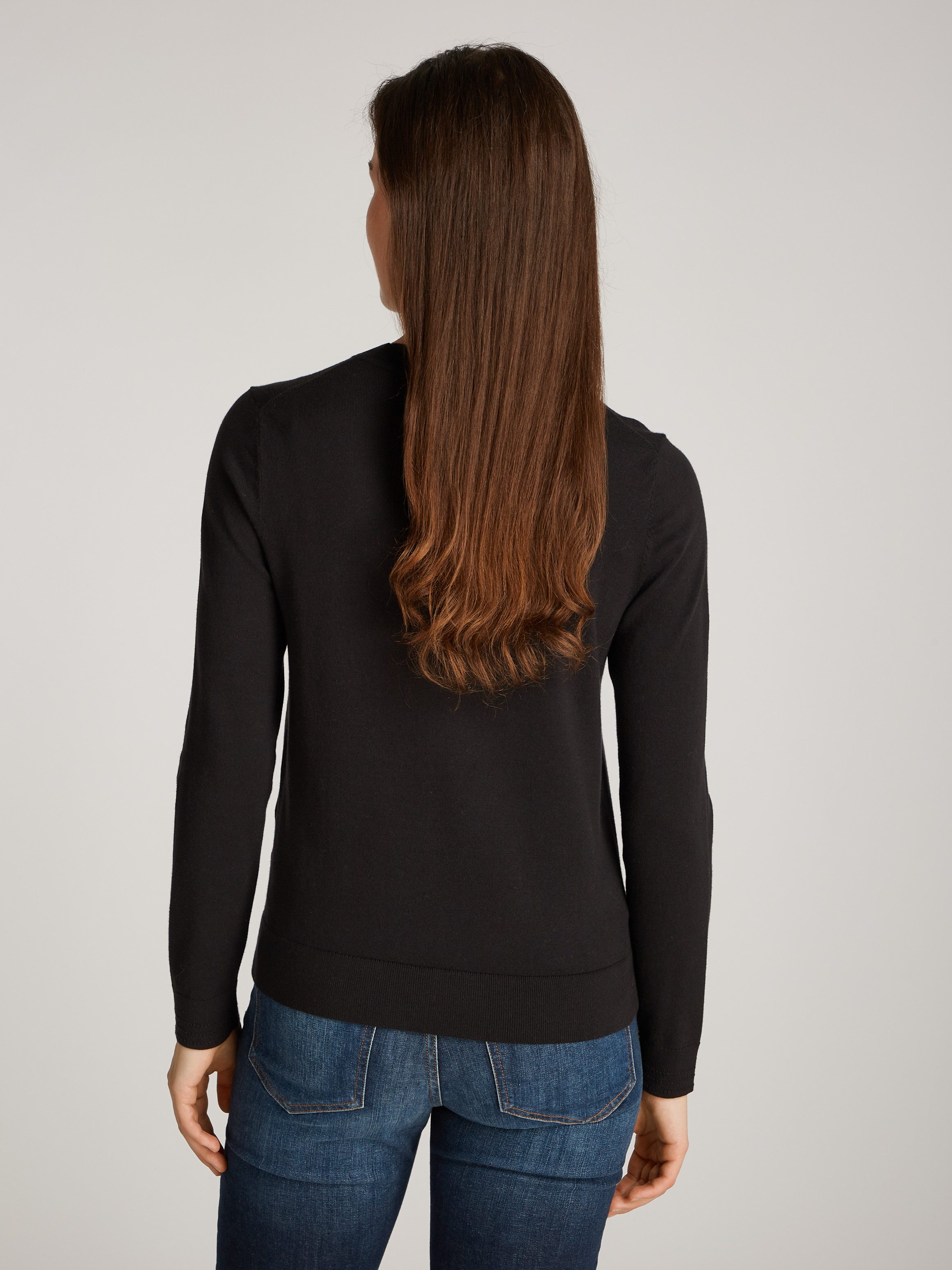 Tommy Hilfiger Trui met ronde hals CO JERSEY STITCH LS C-NK SWT