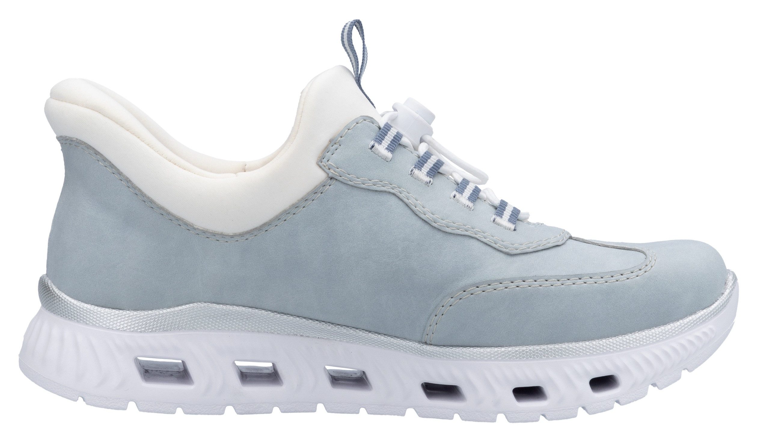 RIEKER Sport Slip-on sneakers Ready2GO , instapschoen, lage schoen, vrijetijdsschoen met snel sluiting