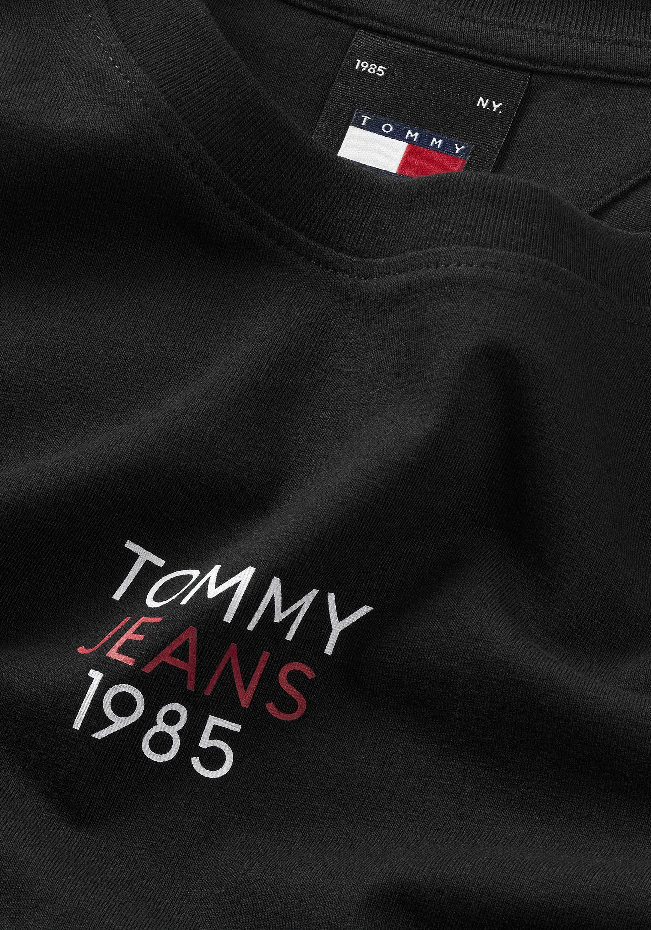 TOMMY JEANS T-shirt Slim Essential Logo T-shirt van jersey met korte mouwen en logoprint, katoenmix