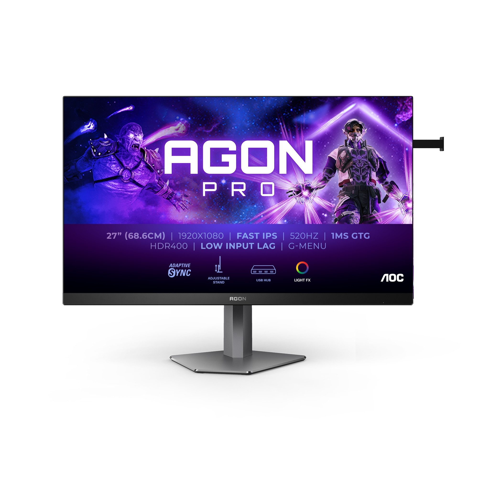 AOC Gaming-monitor AG276FK, 68,5 cm / 27", Full HD