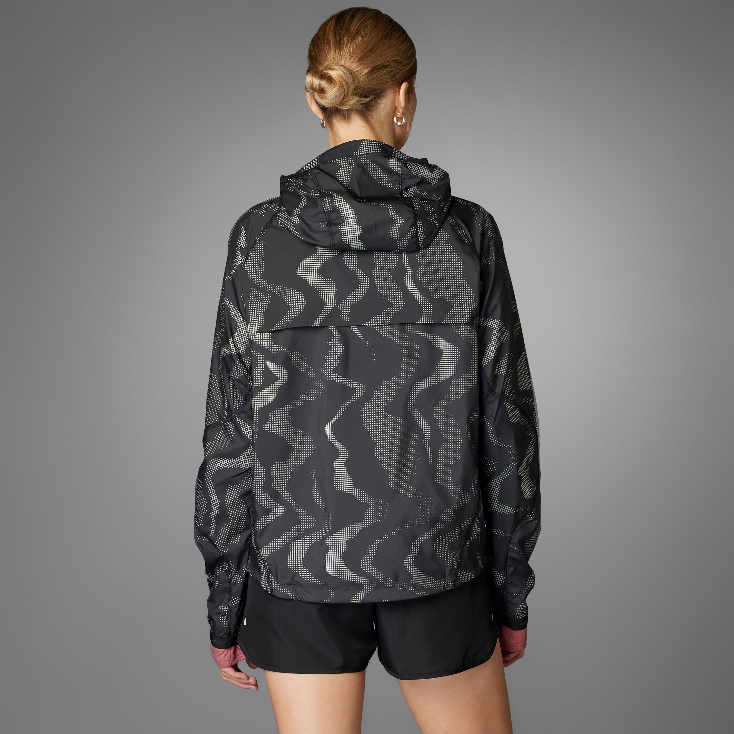 adidas Performance Runningjack ULT PREM JKT Reflecterend voor zichtbaarheid in de schemering