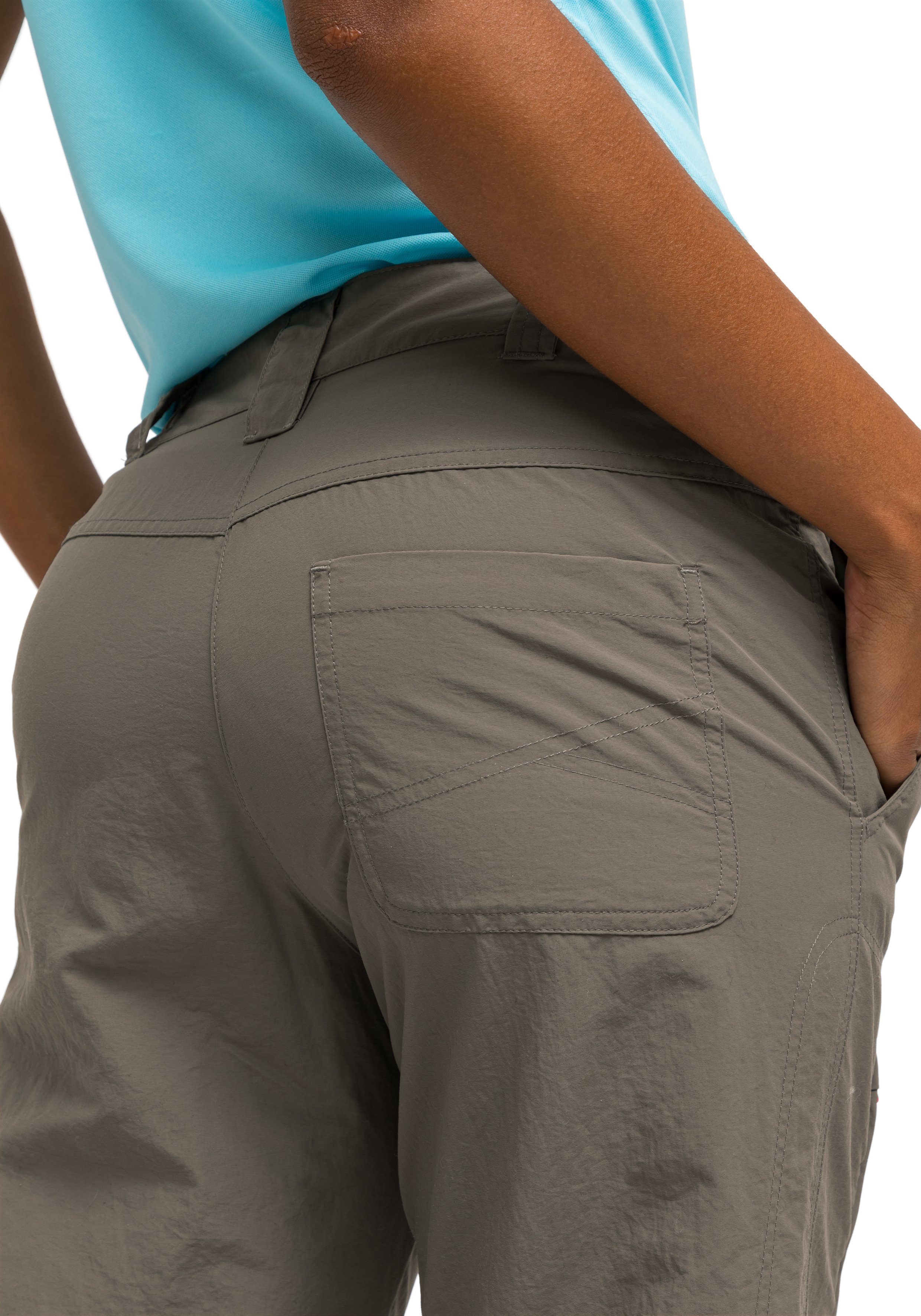 Maier Sports Functionele broek Fulda Functionele broek, afritsbaar op caprilengte, perfect voor het wandelen