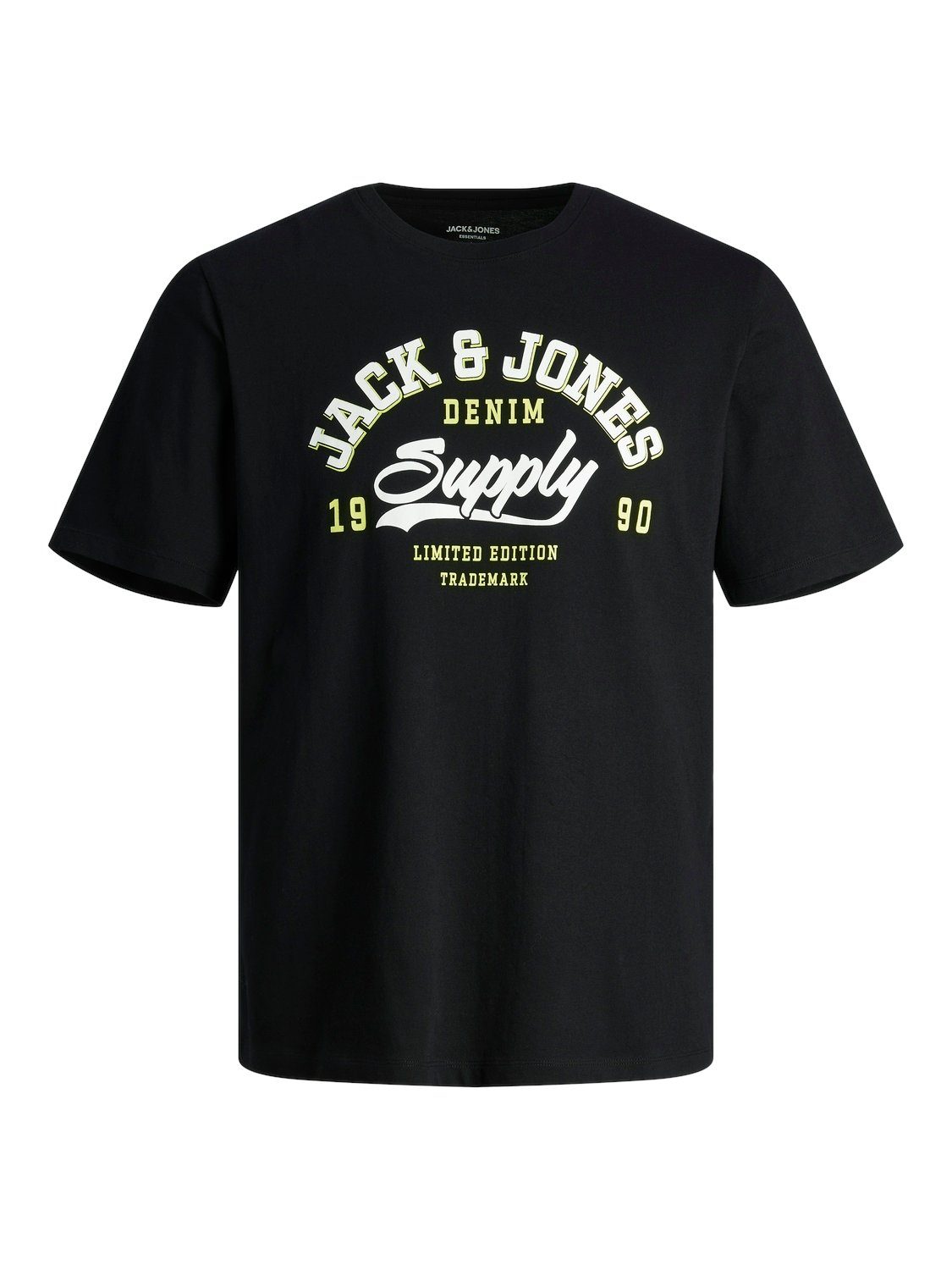 Jack & Jones Shirt met ronde hals JJELOGO TEE SS O-NECK 2 COL SS24 SN