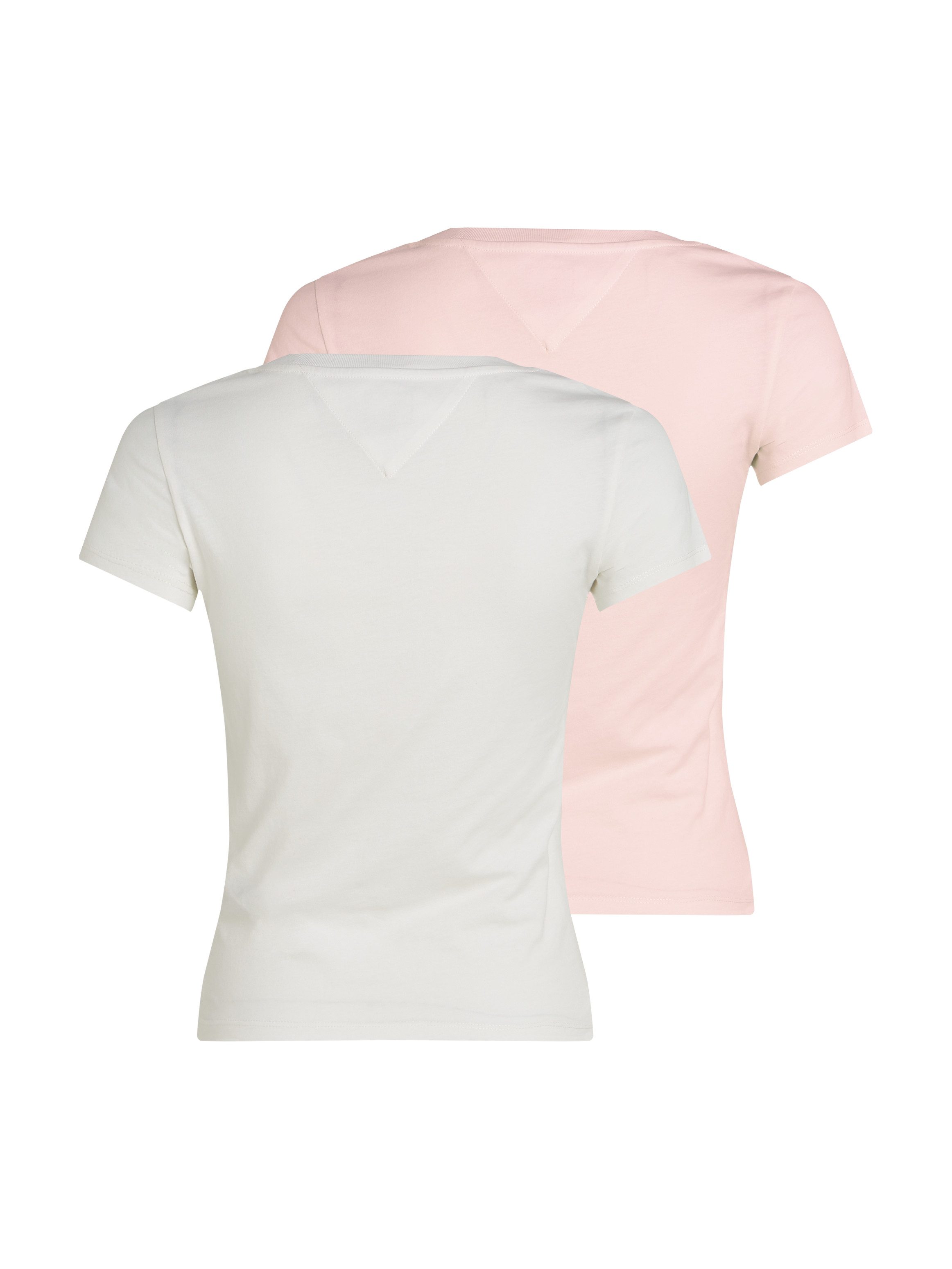 TOMMY JEANS T-shirt TJW 2PACK V-NECK TEE (set, 2-delig, 2 stuks)