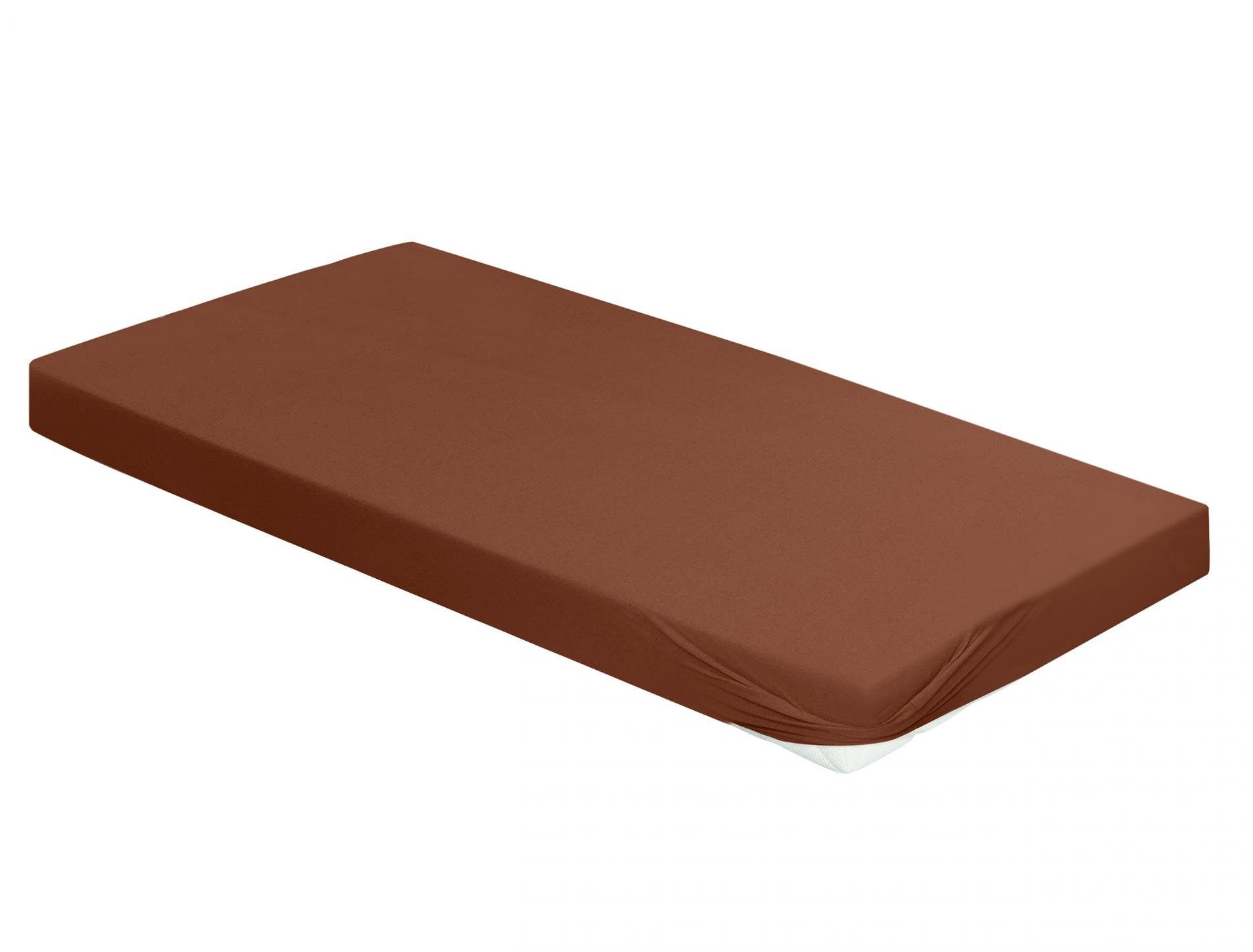 Irisette Hoeslaken Jupiter 8 van katoen, voor matrassen tot 25 cm hoogte, laken, hoeslaken (1 stuk) hoeslakens maat 100 cm x 200 cm beige