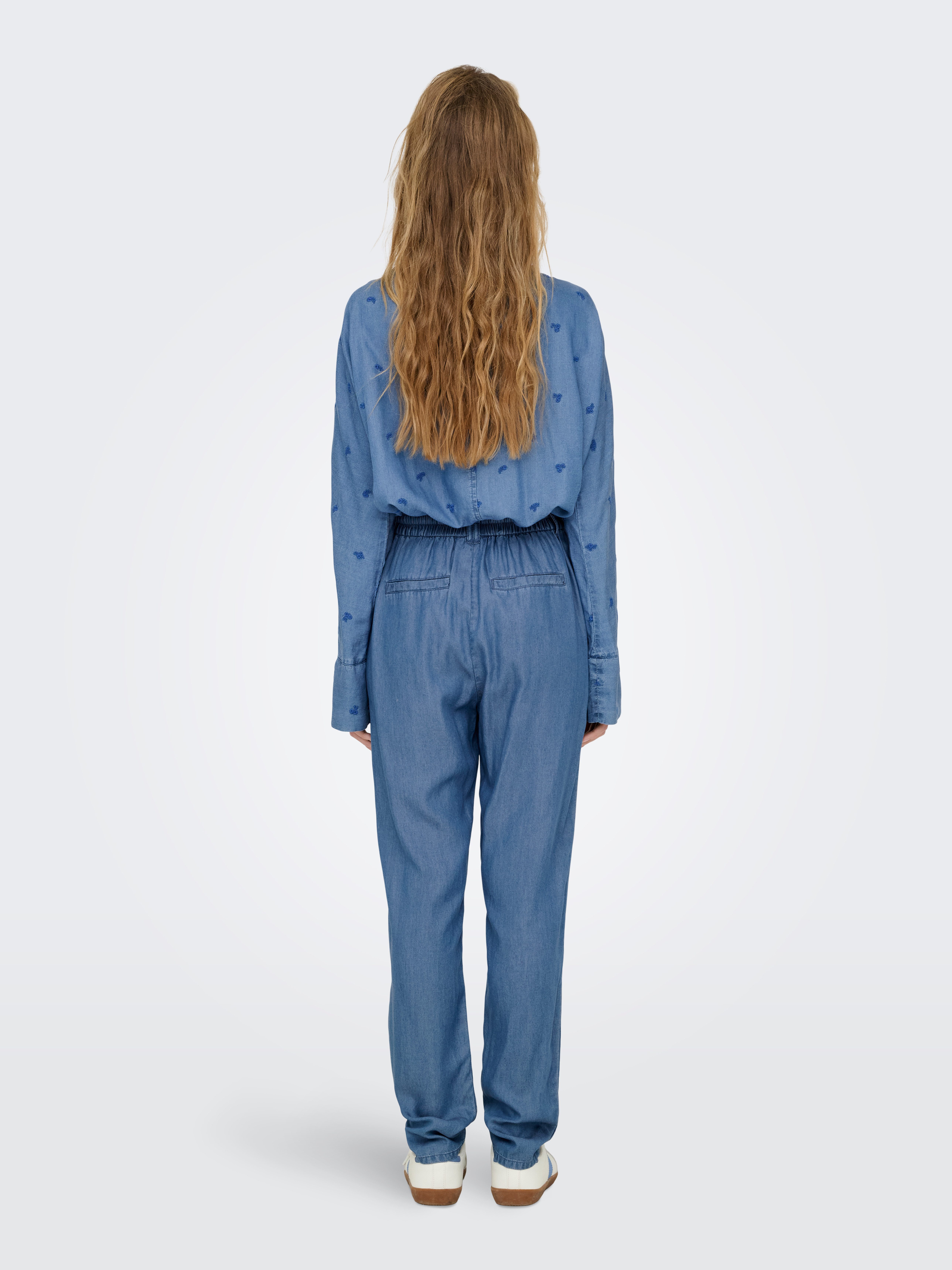Only Joggingbroek ONLPOPTRASH CHARIS LIFE PANT CC WVN