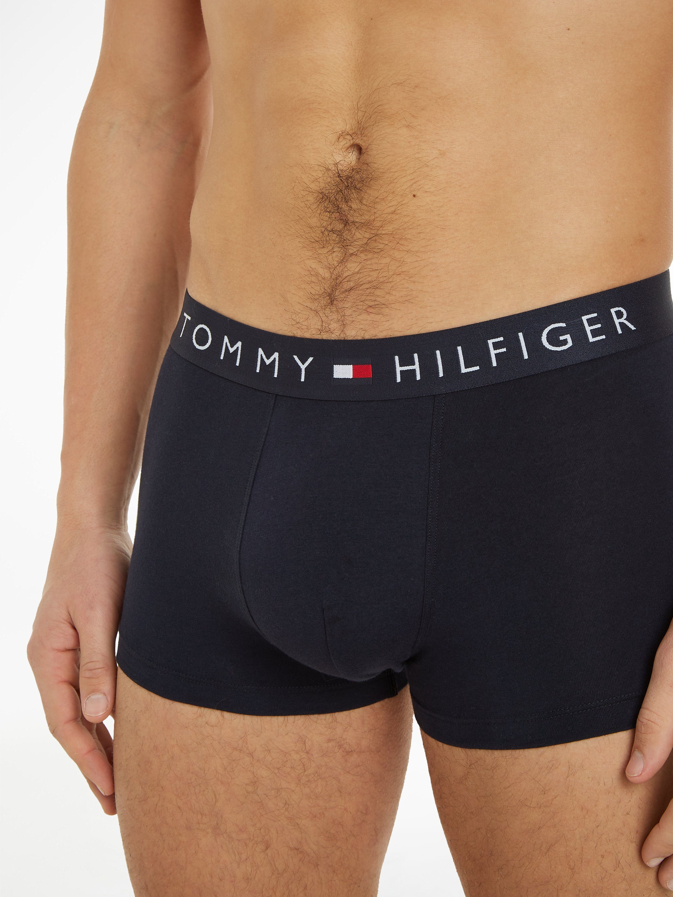 Tommy Hilfiger Underwear Trunk 3P TRUNK WB met logoband (3 stuks)